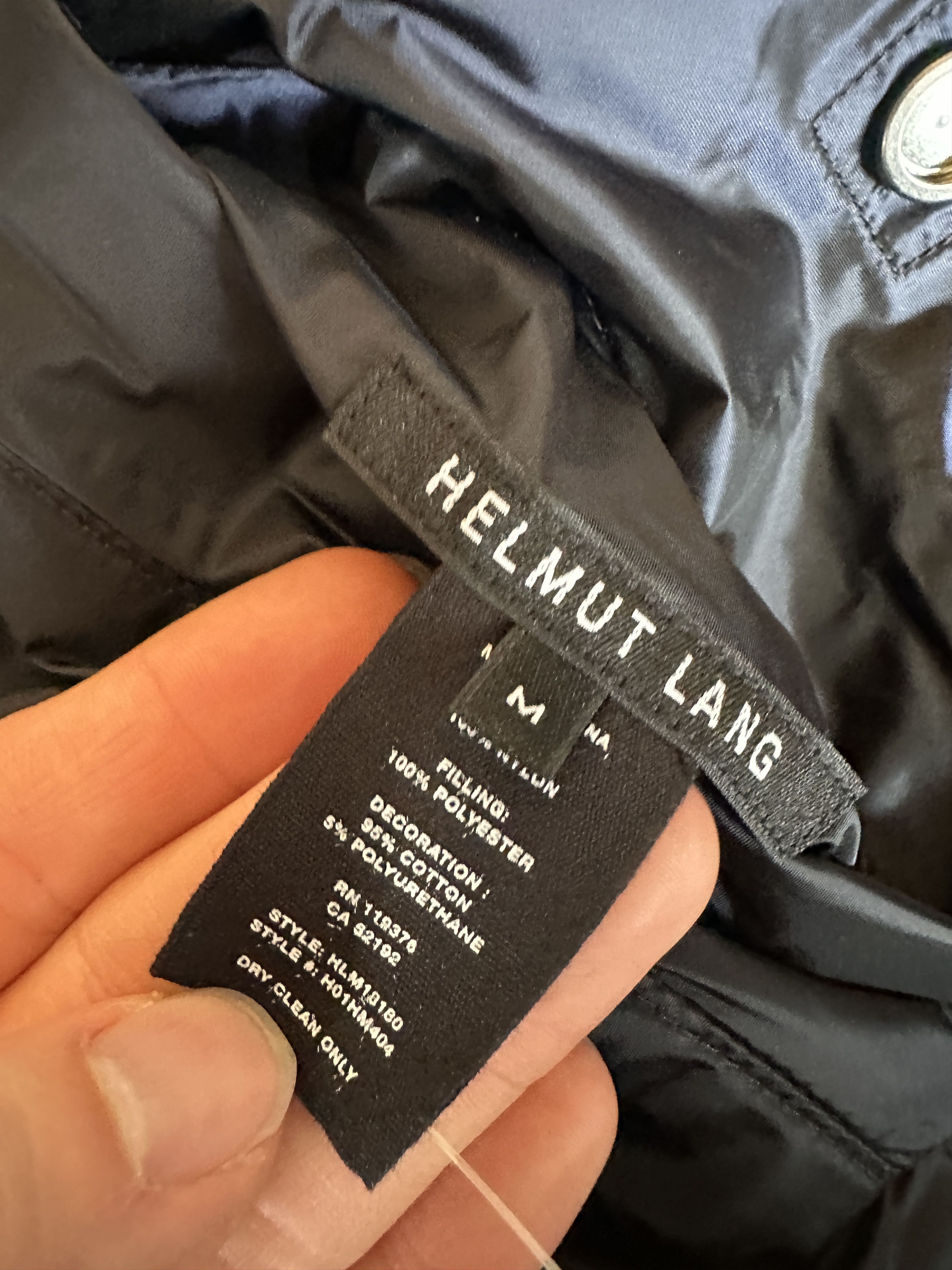 Helmut Lang Helmut Lang Reversible Bomber Size US M / EU 48-50 / 2 - 6 Thumbnail