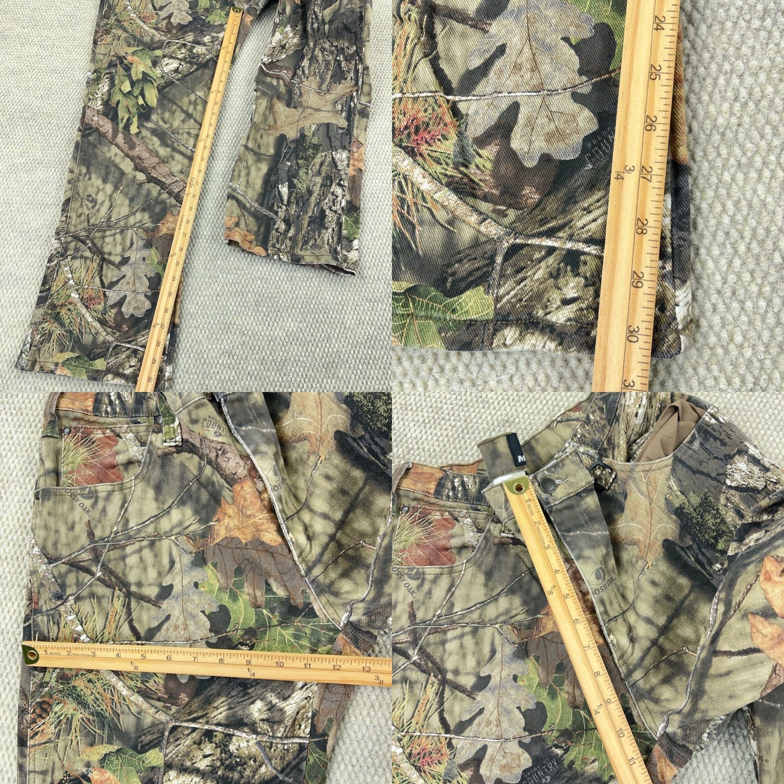 Vintage Vintage Mossy Oak Camo Jeans Men 38x32 Denim Straight Leg Pants Fall Winter Summer Spring Mens Size US 38 / EU 54 - 8 Thumbnail
