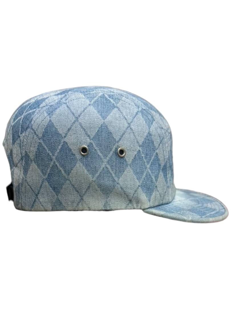 Supreme Supreme Denim Argyle Camp Cap Size ONE SIZE - 4 Thumbnail
