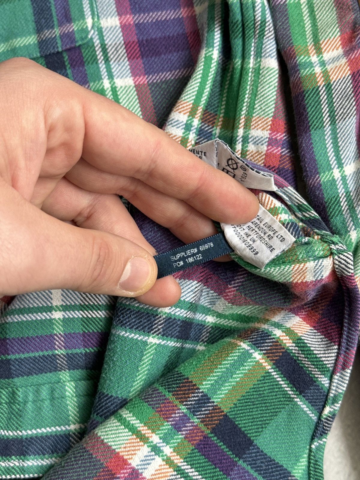 Polo Ralph Lauren Vintage 90s Polo Ralph Lauren Plaid Flannel Shirt Size US M / EU 48-50 / 2 - 16 Thumbnail