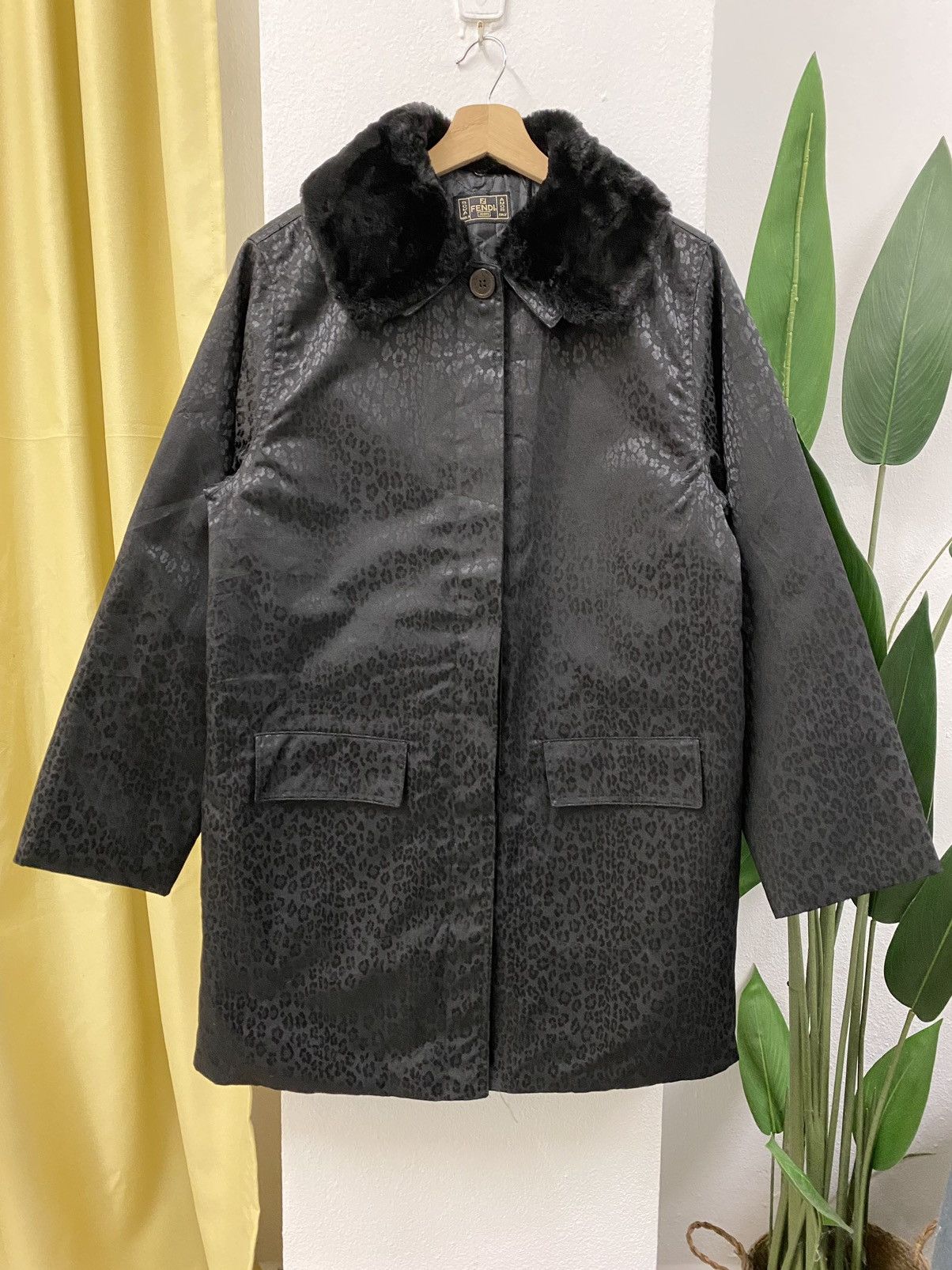 Fendi Rare Vintage Fendi Leopard Parka Jacket Size US M / EU 48-50 / 2 - 1 Thumbnail