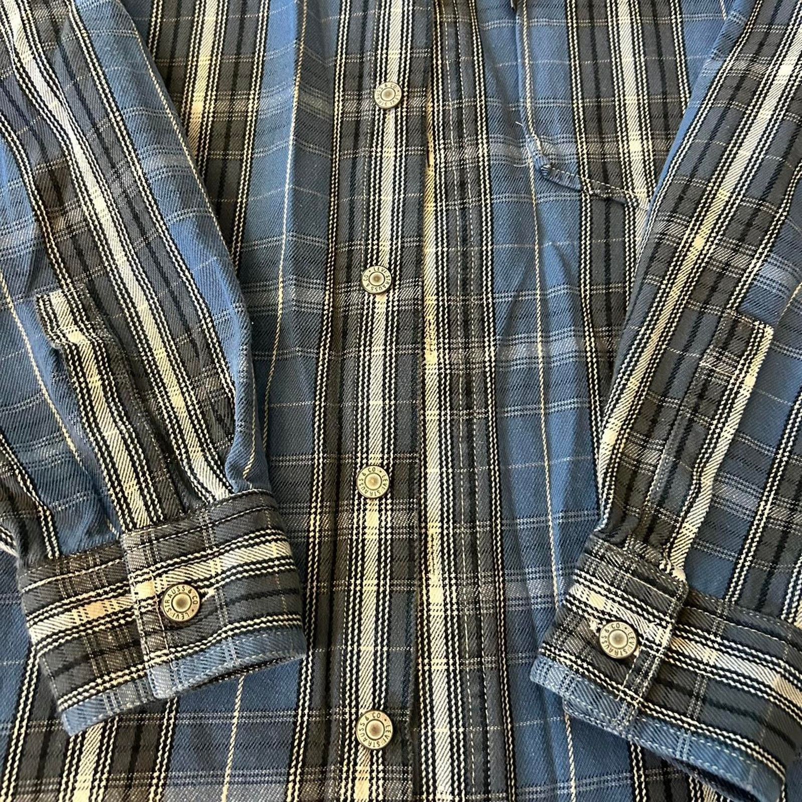 Levi's Vintage levis long sleeve Size US XL / EU 56 / 4 - 2 Thumbnail