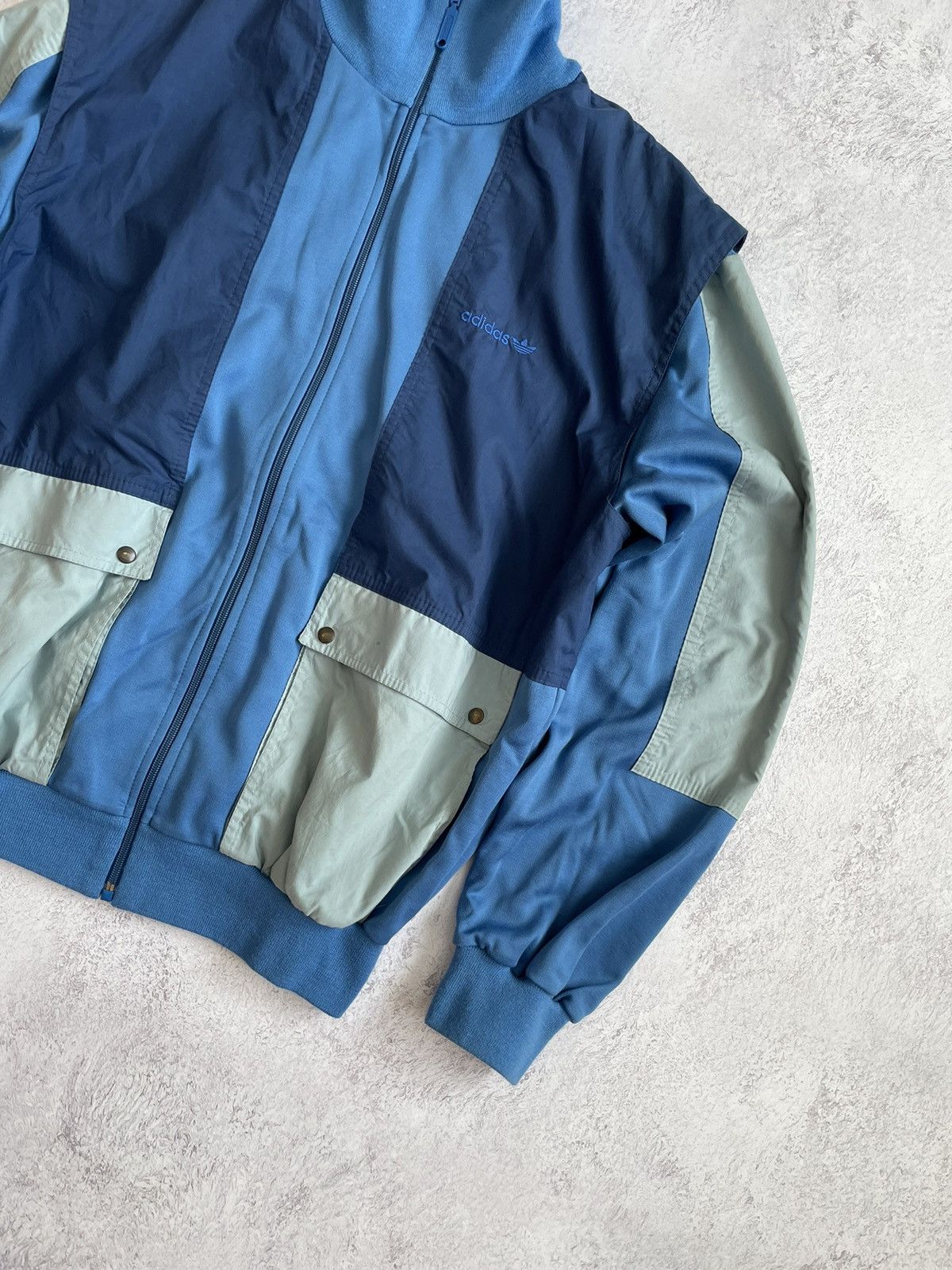 Vintage Adidas Vintage 90s Full Zip Retro Track Top Size XL XXL Size US XL / EU 56 / 4 - 3 Thumbnail