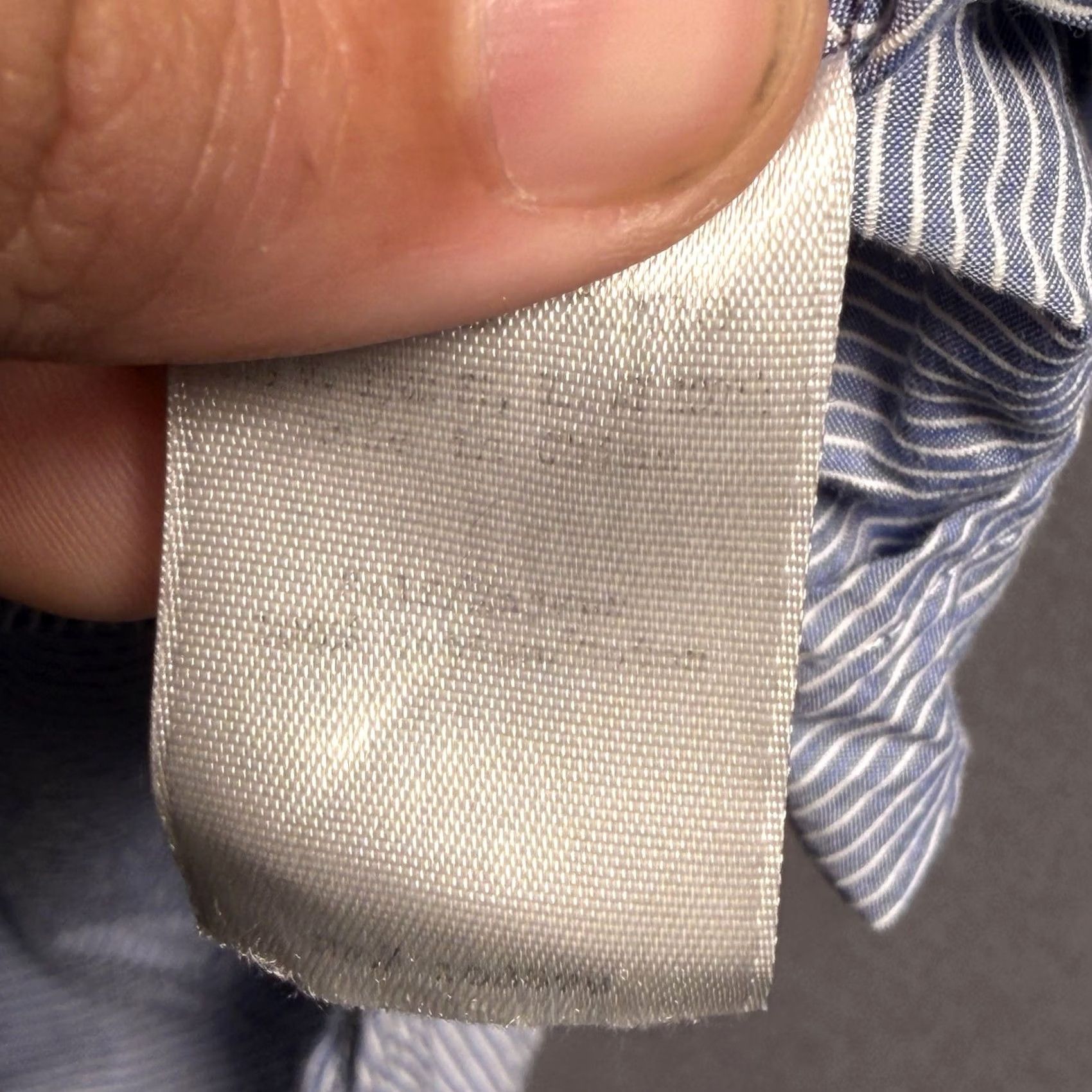 Vintage Rag And Bone Shirt Men’s 16.5 Saks Fight Avenue Cotton Striped Long Sleeve Blue Size US XL / EU 56 / 4 - 4 Thumbnail