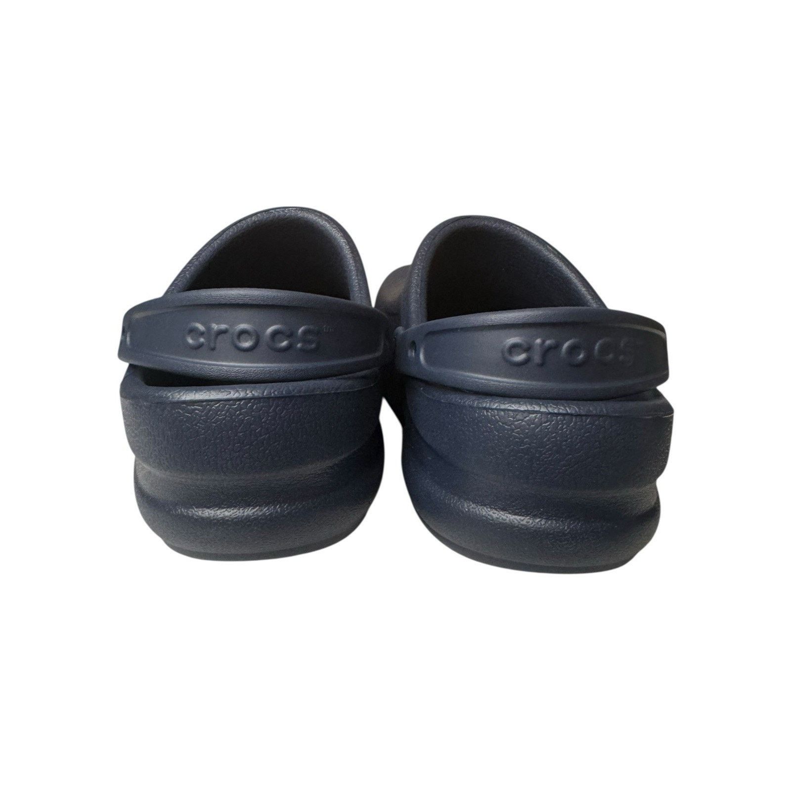 Crocs Crocs NEW Bistro Work Clogs Navy Blue Men’s 11 Size US 11 / EU 44 - 4 Thumbnail