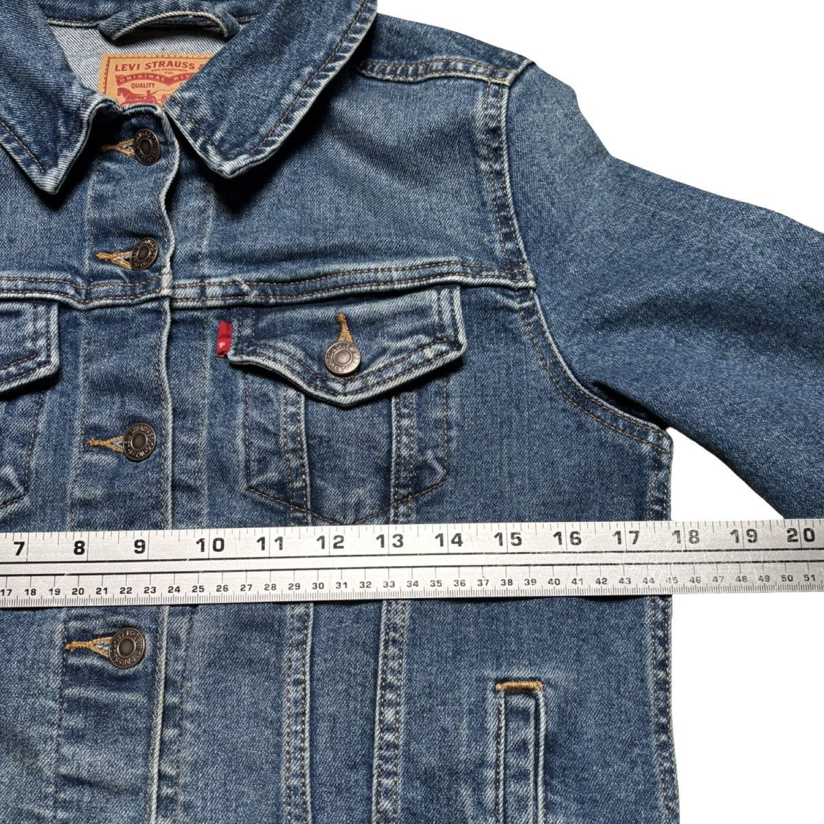 Levi's Levi's Women's Denim Original Trucker Jacket Size Medium Size M / US 6-8 / IT 42-44 - 4 Thumbnail