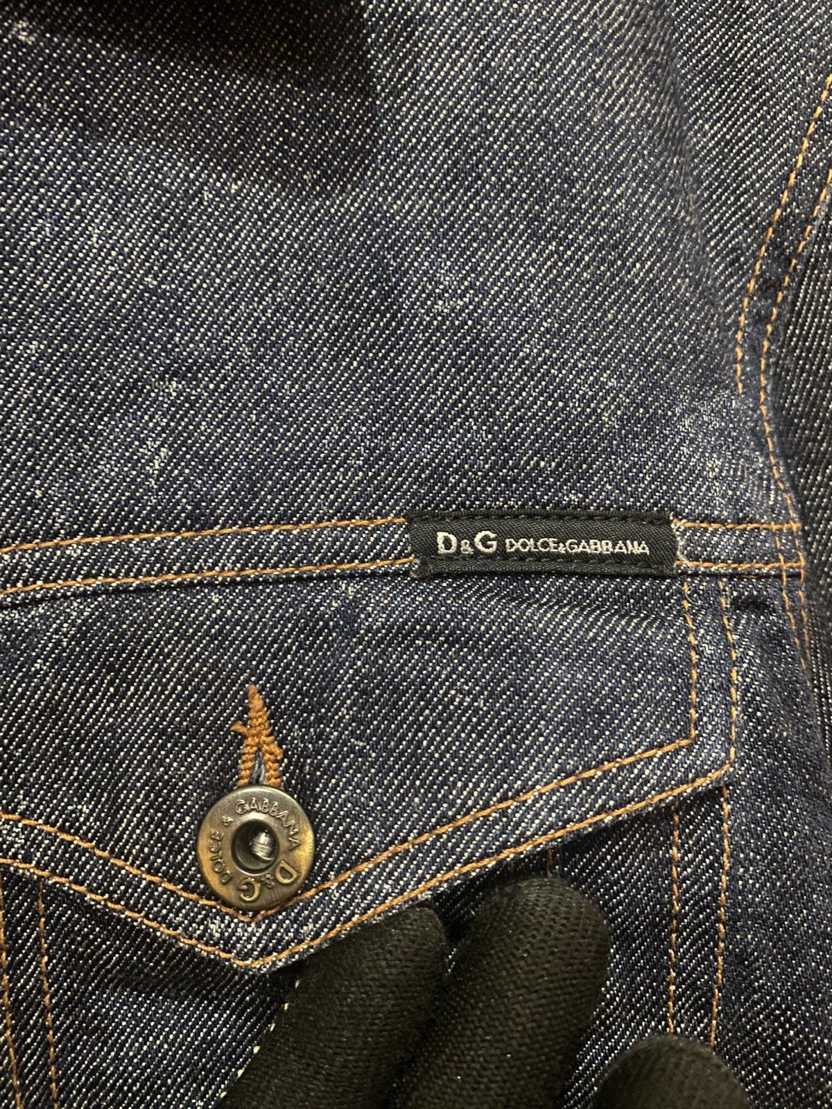 Dolce & Gabbana Vintage Dolce & Gabbana Denim Jacket Cool Challenger Patch Size US M / EU 48-50 / 2 - 9 Thumbnail