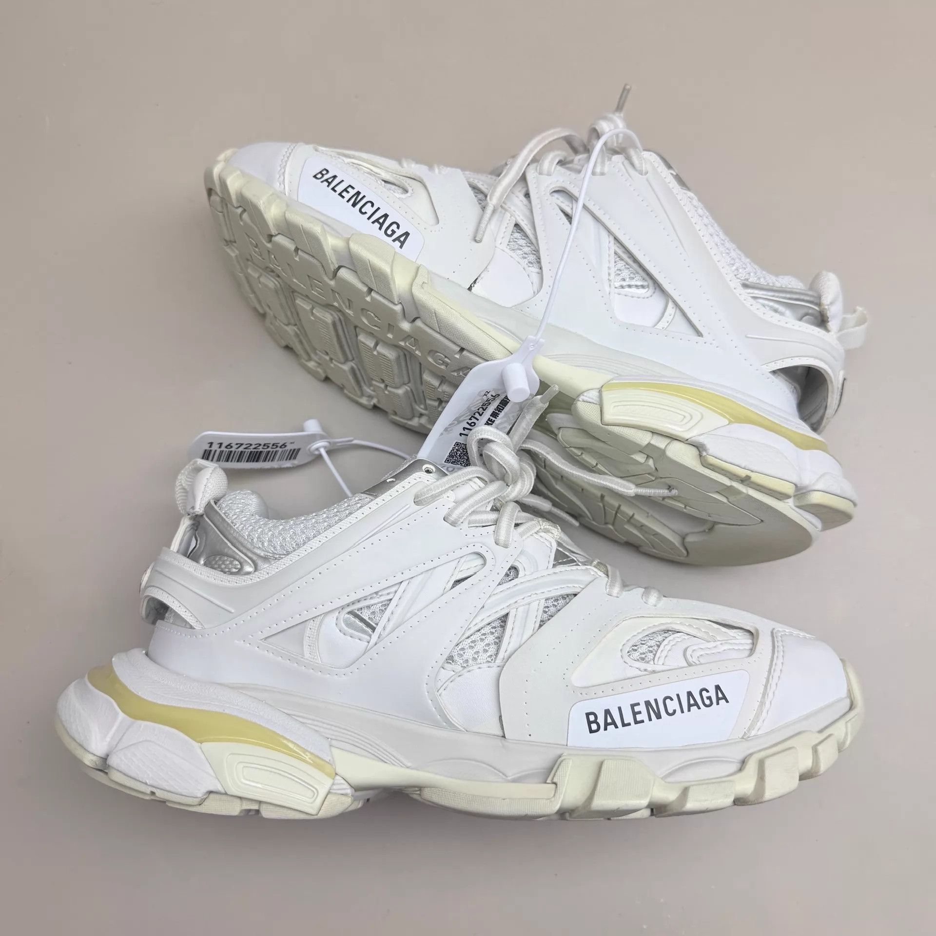 Balenciaga Balenciaga Track White 95 New 38 Sneakers Size US 7.5 / IT 37.5 - 4 Thumbnail