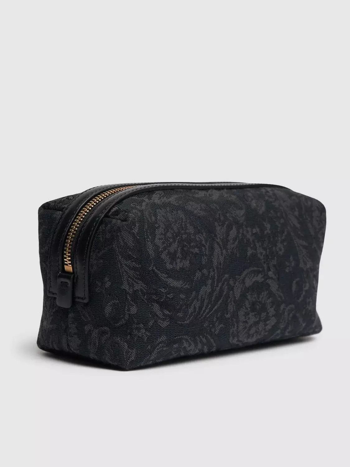 Versace VERSACE Barocco Black Jacquard Toiletry Bag New & Authentic Size ONE SIZE - 3 Thumbnail