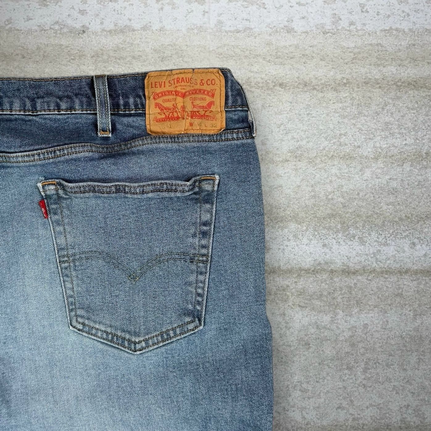 Levi's Vintage Y2K Levis Jeans 541 44x32 Athletic Taper Light Wash Size US 44 / EU 60 - 3 Thumbnail