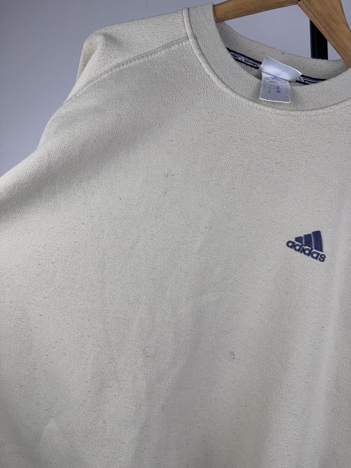 Adidas Vintage 90s Retro y2k Oversize Adidas Sweatshirt Size US L / EU 52-54 / 3 - 3 Thumbnail