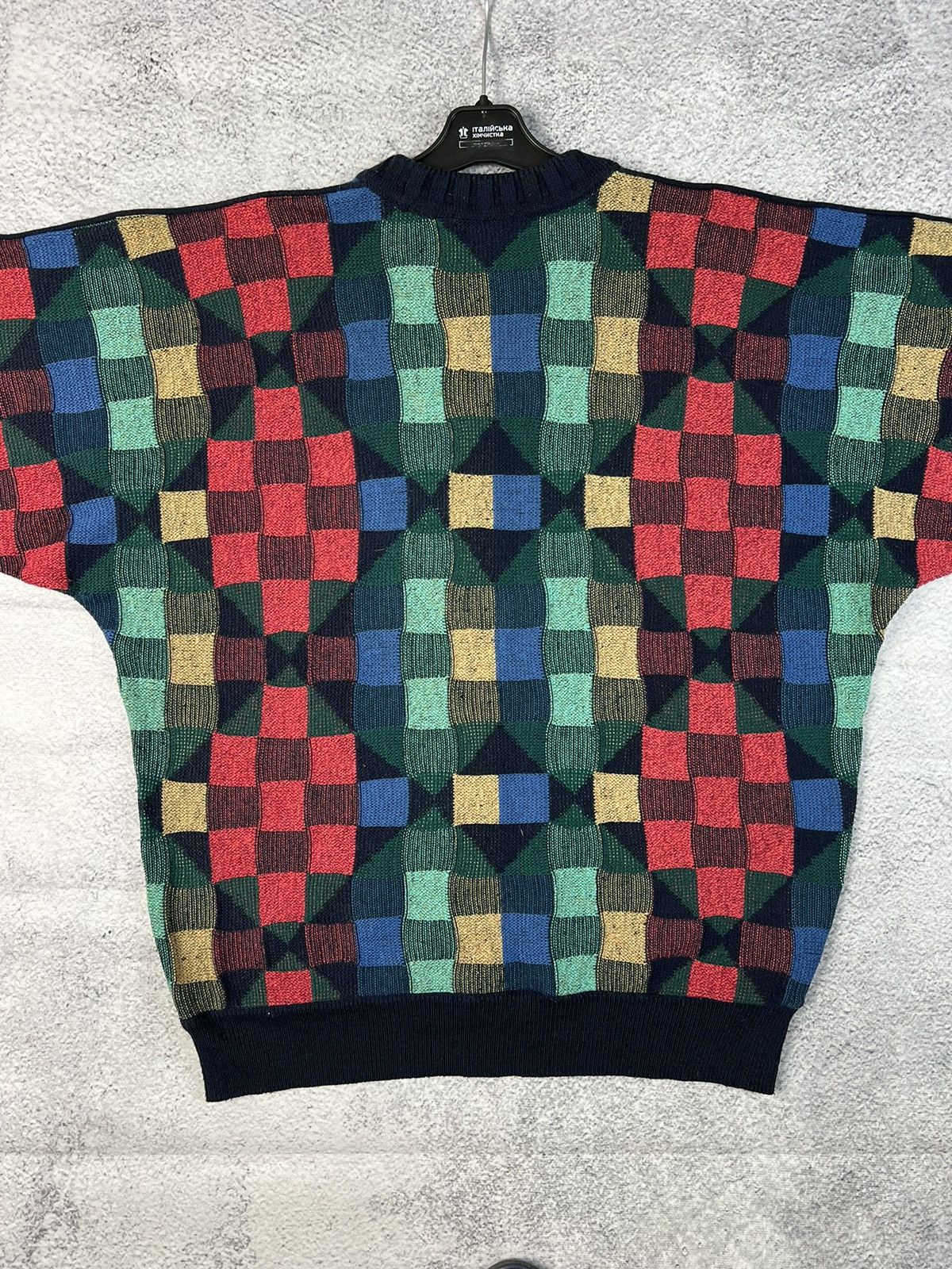 Carlo Colucci × Vintage Vintage Carlo Colucci multicolour knit sweater Size US M / EU 48-50 / 2 - 9 Thumbnail