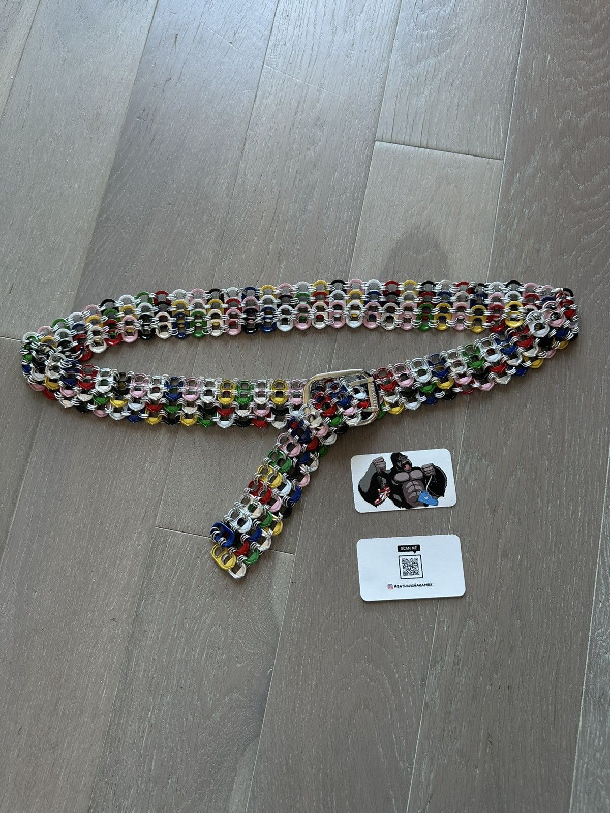 Greedy Unit Greedy Unit Multi Color Bottle Tab Belt Size ONE SIZE - 2 Thumbnail