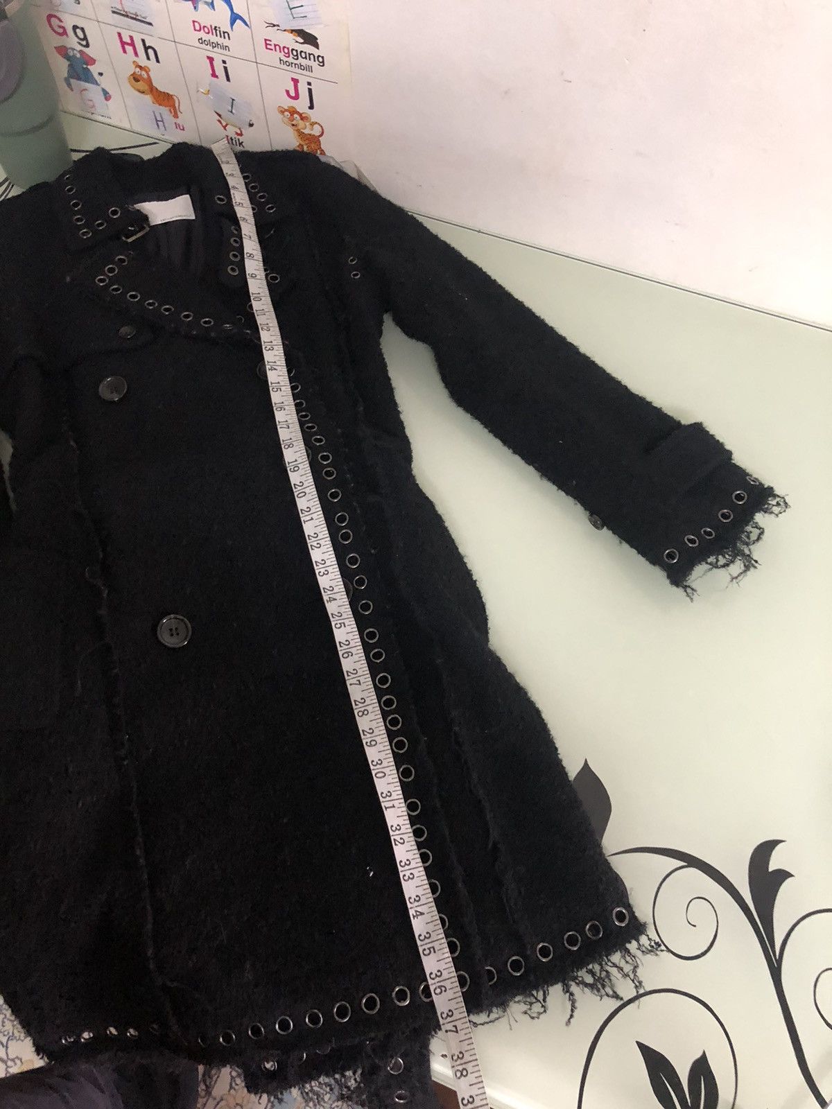 If Six Was Nine Rare❗️Enchantement Bondage Punk Long Coat If Six Was Nine Size XS / US 0-2 / IT 36-38 - 18 Thumbnail