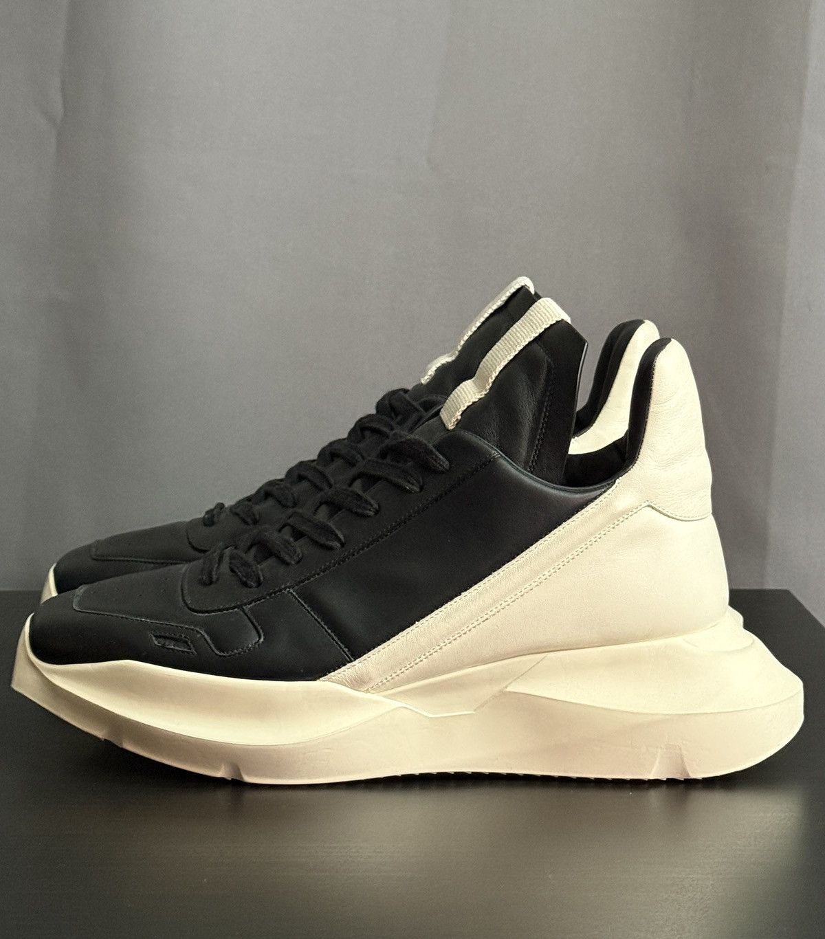 Rick Owens Rick Owens Geth Runner Black Size US 11 / EU 44 - 6 Thumbnail