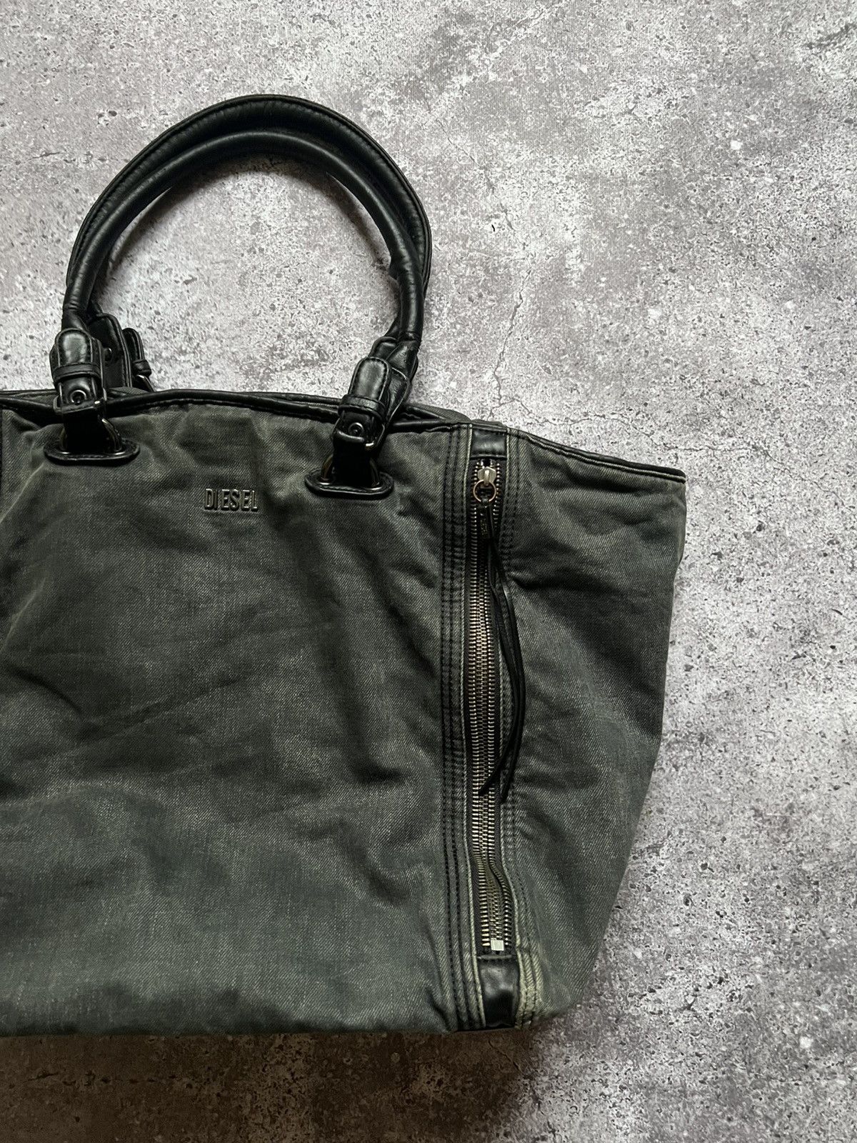 Diesel × Vintage Vintage Diesel Washed Denim Bag Size ONE SIZE - 3 Thumbnail
