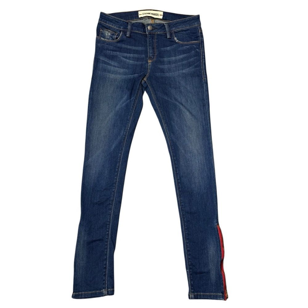 Other Etienne Marcel Signature Skinny With Red Zipper Detail Size Size 27" / US 4 / IT 40 - 2 Thumbnail
