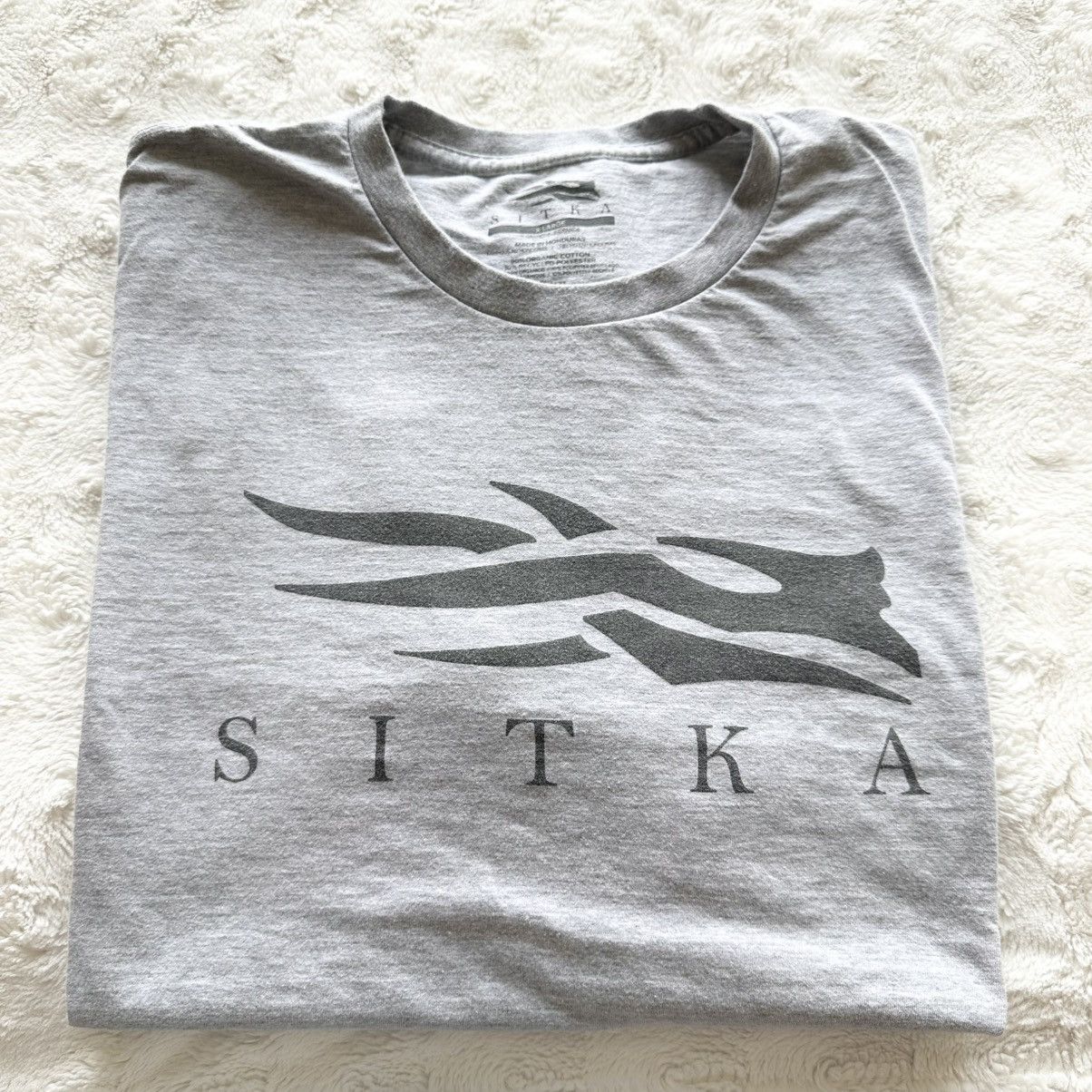 Other Sitka Shirt Tee Mens XL Gray Logo Organic Cotton Hunting Size US XL / EU 56 / 4 - 1 Thumbnail