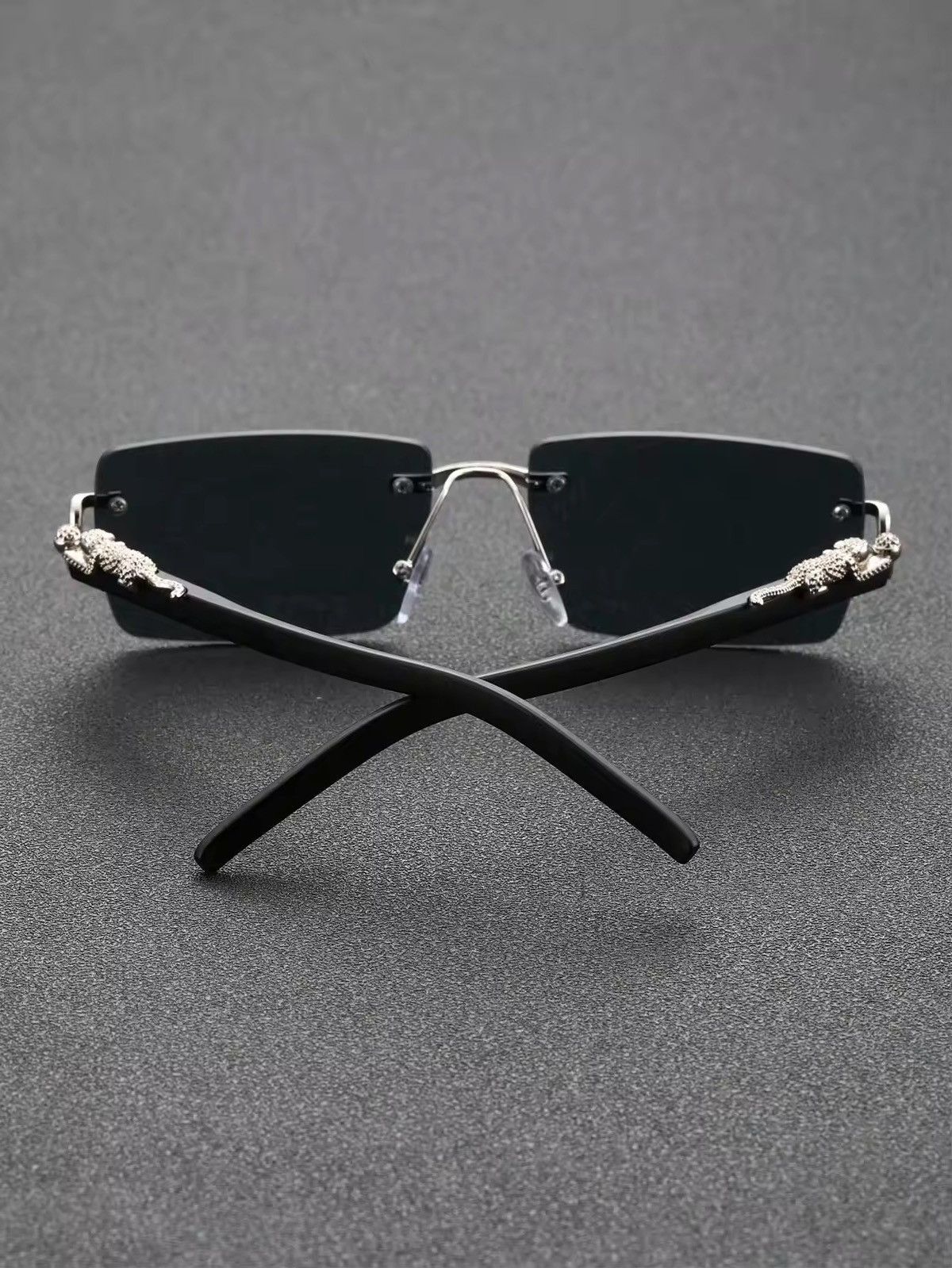 Japanese Brand Classic Style Square Frame Sunglasses Size ONE SIZE - 4 Thumbnail