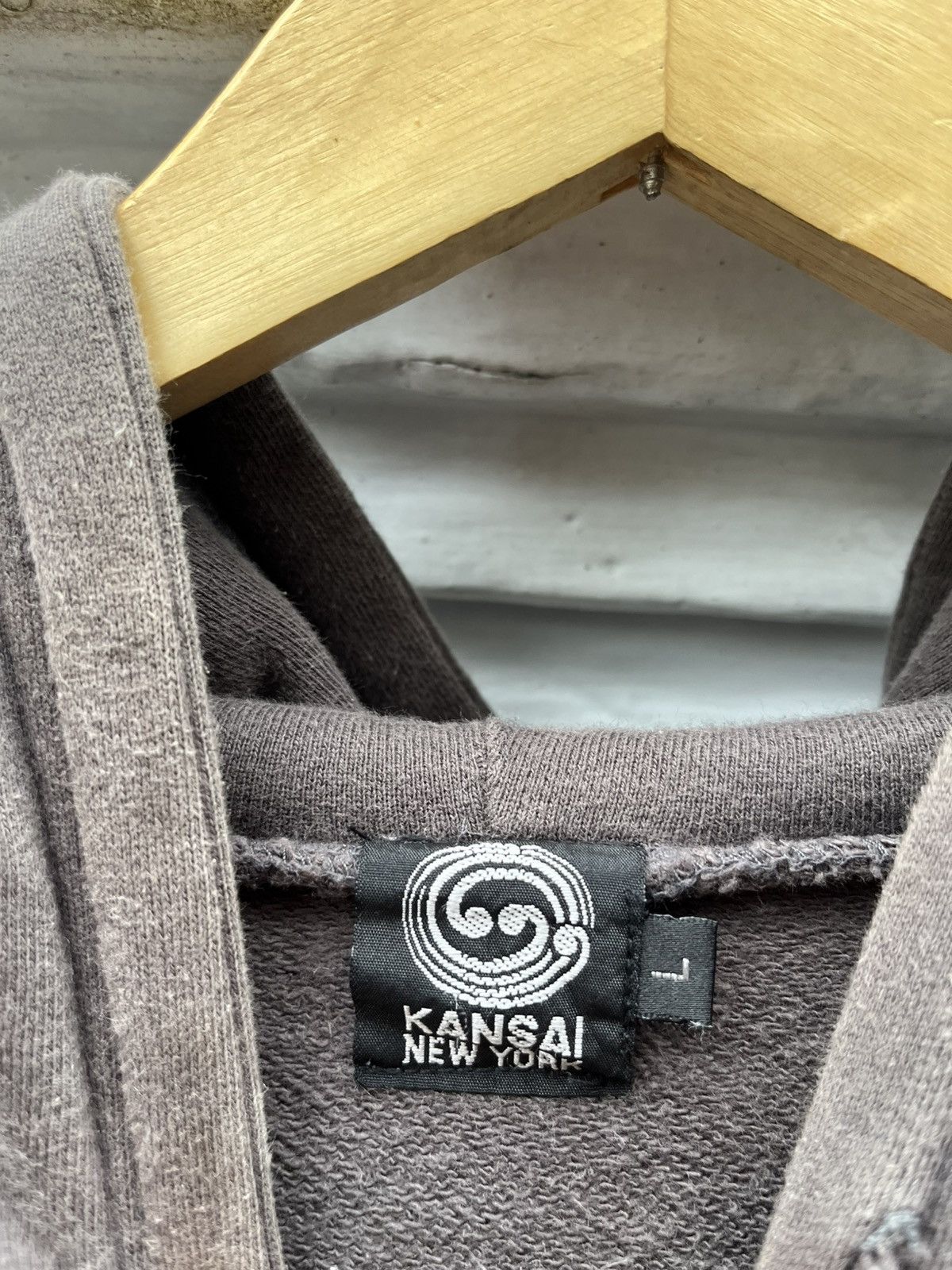 Kansai Yamamoto RARE Vintage Kansai New York Hoodie Size US XL / EU 56 / 4 - 3 Thumbnail