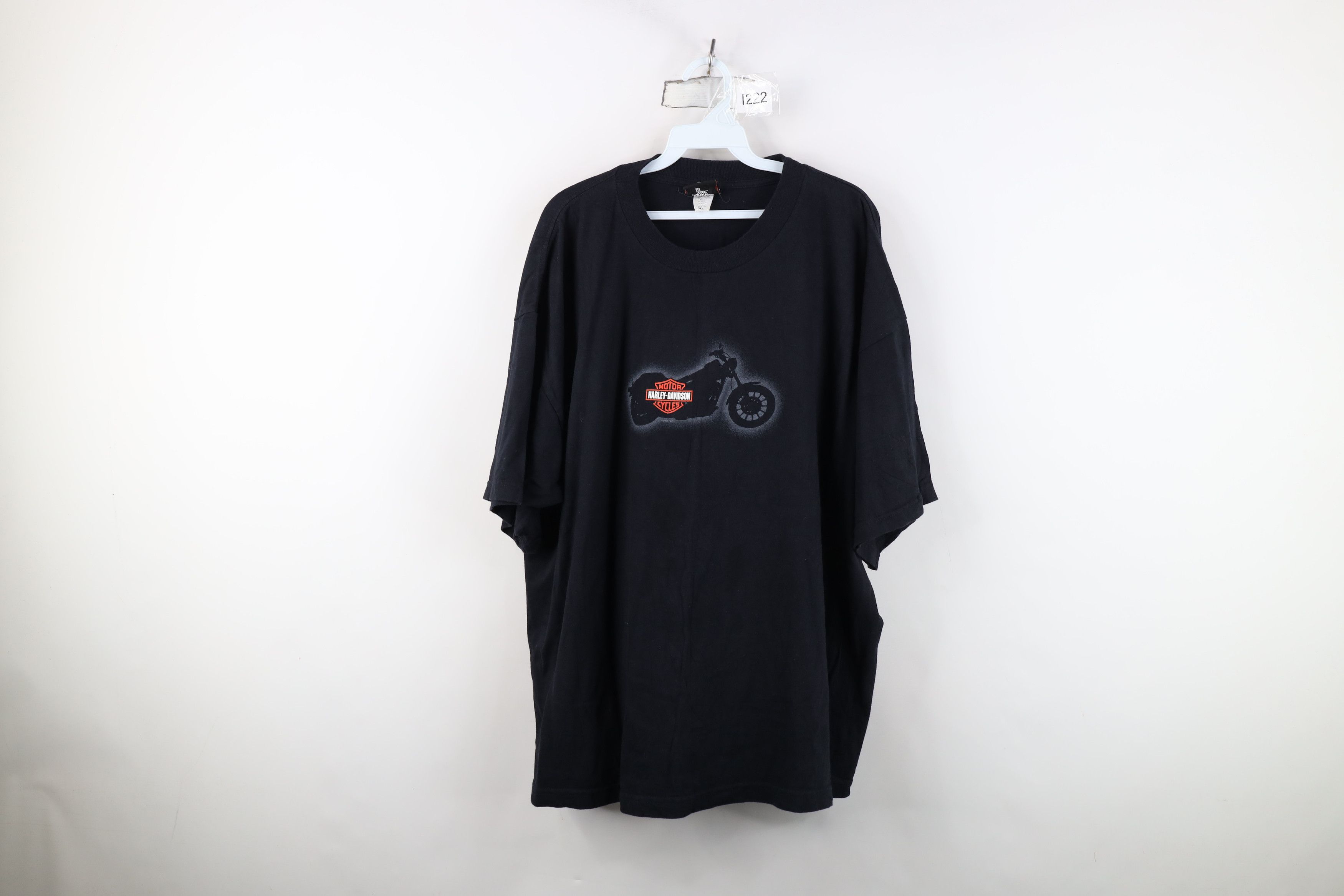 Harley Davidson Vintage Y2K 2000 Harley Davidson Logo New York T-Shirt USA Size US XXL / EU 58 / 5 - 1 Thumbnail