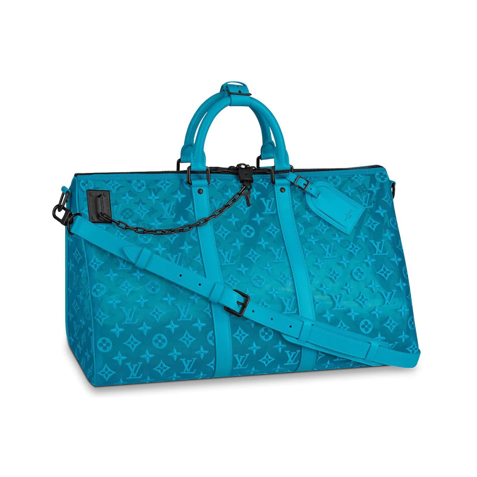 Louis Vuitton Louis Vuitton Keepall Bandouliere Triangle Mesh Travel Bag Size ONE SIZE - 1 Thumbnail