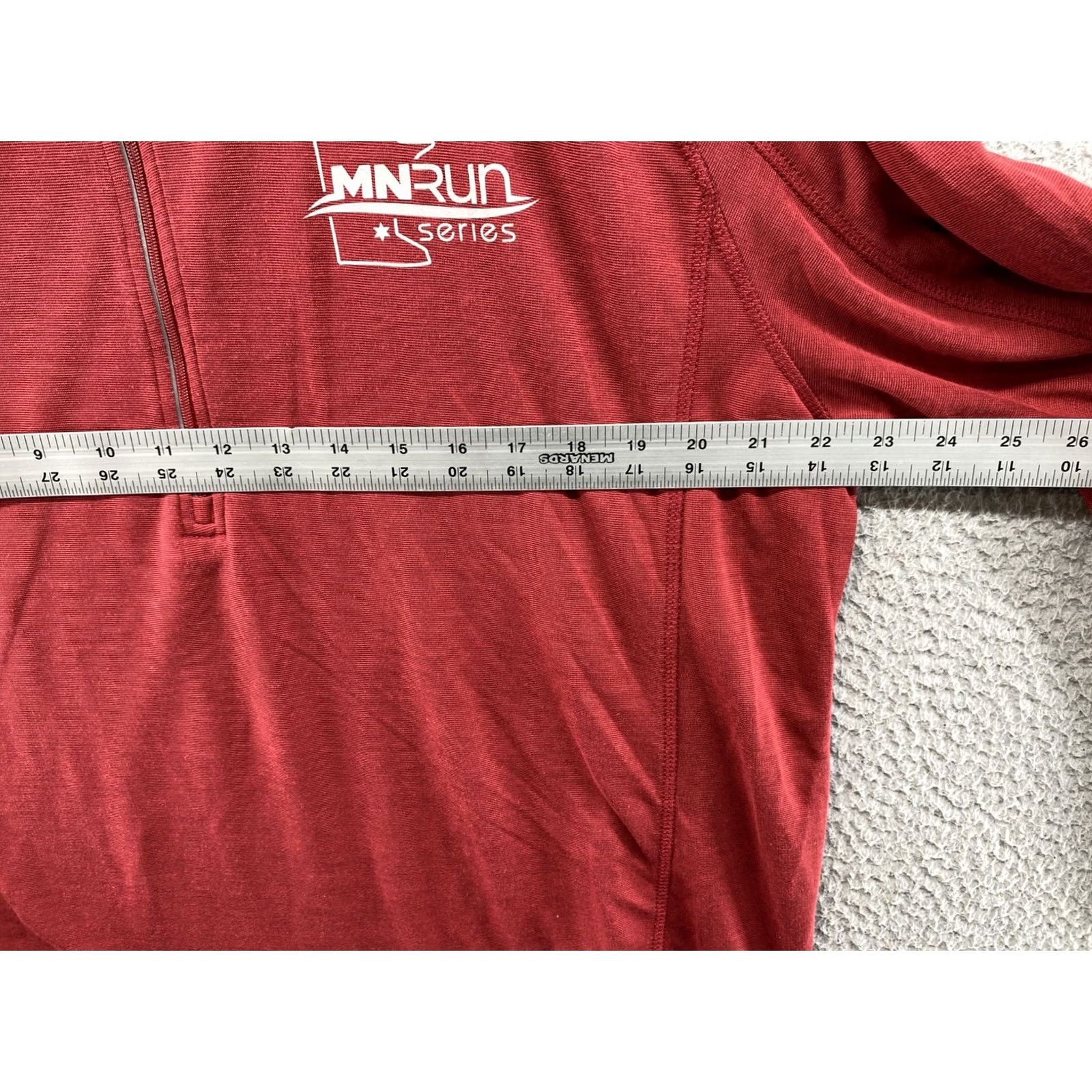 Vintage Storm Creek Minnesota Run Series 1/4 Zip Lightweight Jacket Red XL Men’s Jacket Size US XL / EU 56 / 4 - 5 Thumbnail