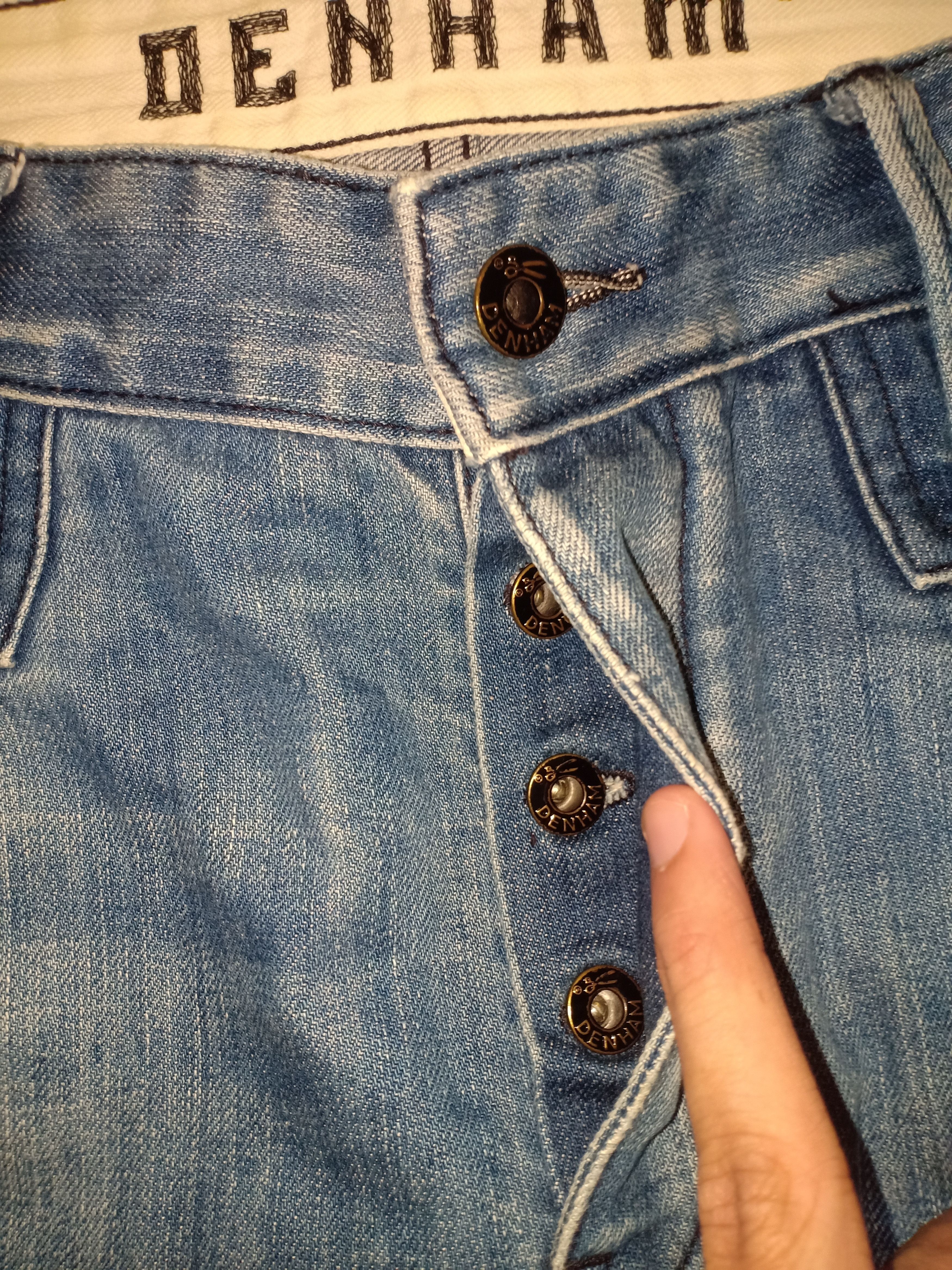 DENHAM Highly Hand Crafted Japanese Denim Very High Class Quality Size US 32 / EU 48 - 3 Thumbnail
