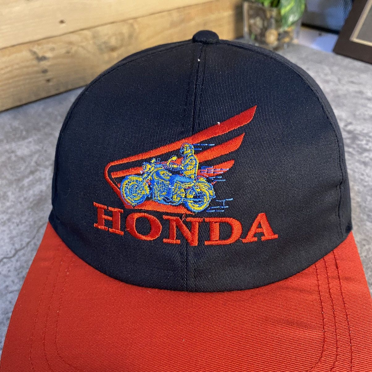 Honda × Japanese Brand Beautifull Vintage Honda Cap Size ONE SIZE - 2 Thumbnail