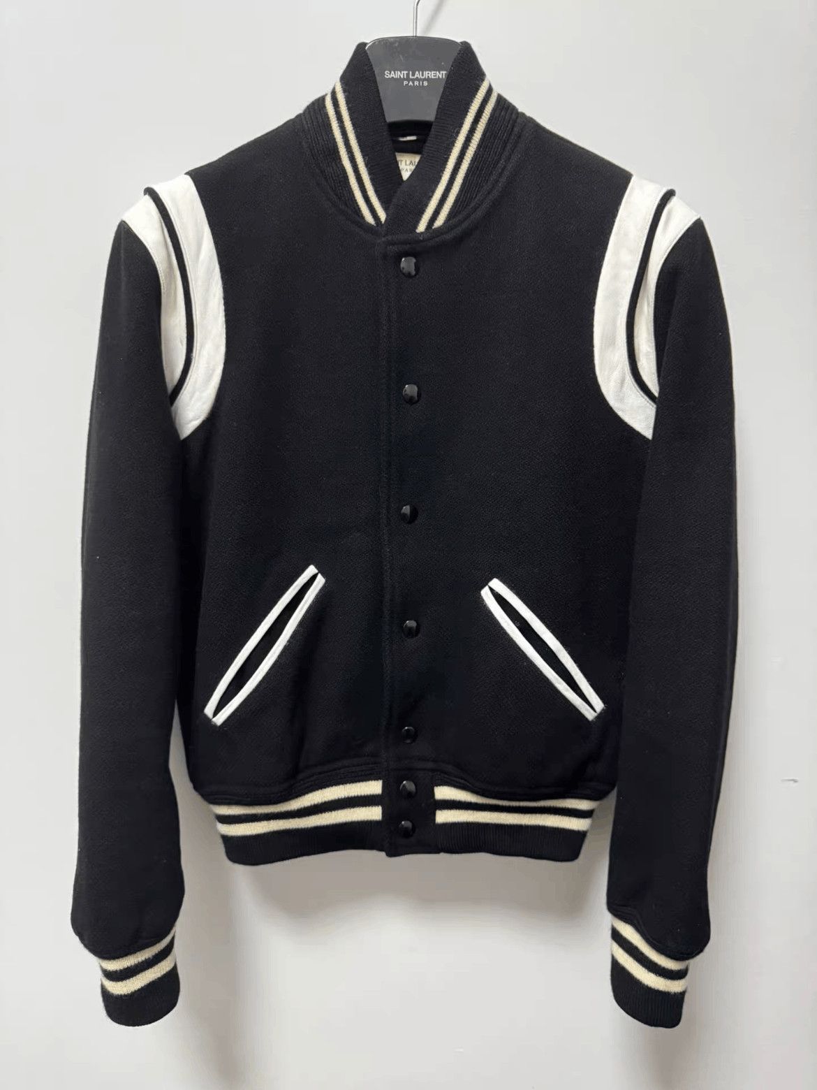 Sz 44 Saint Laurent Paris by Hedi 15AW Teddy Jacket