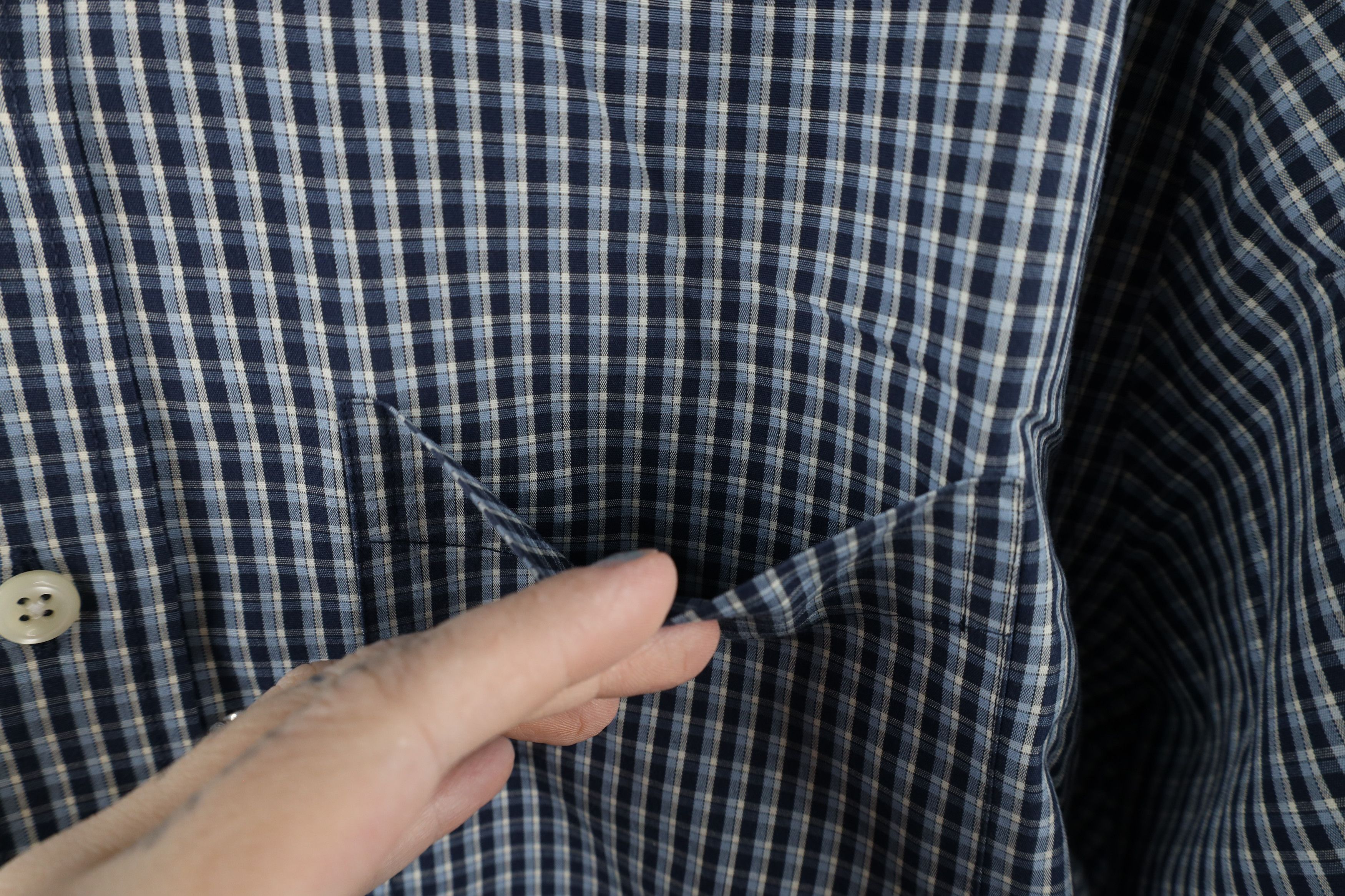 L.L. Bean × Vintage Vintage LL Bean Resistant Short Sleeve Button Down Shirt Size US L / EU 52-54 / 3 - 5 Thumbnail