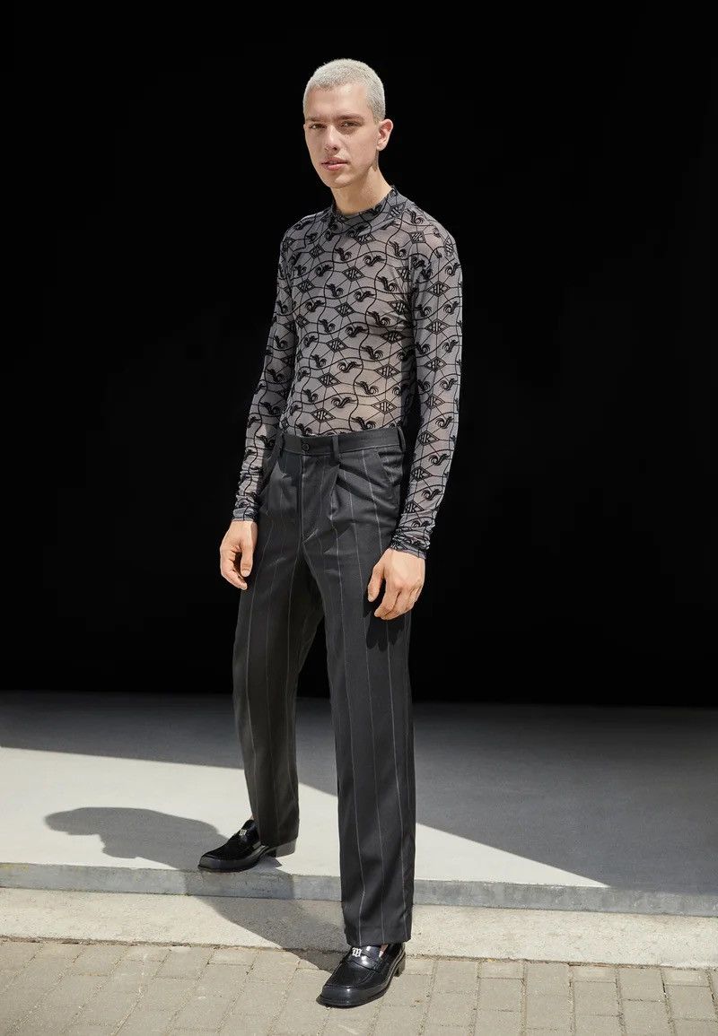 Han Kjobenhavn !DS! AW22 Han Kjobenhavn Pleated Suit Black Track Trousers Size US 32 / EU 48 - 3 Thumbnail