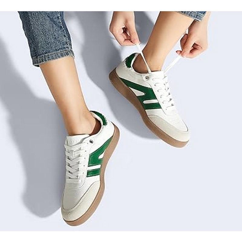 Other Lucky Step Women's Size 8.5 Retro Lace-Up Sneaker Shoes Size US 8.5 / EU 41-42 - 6 Thumbnail