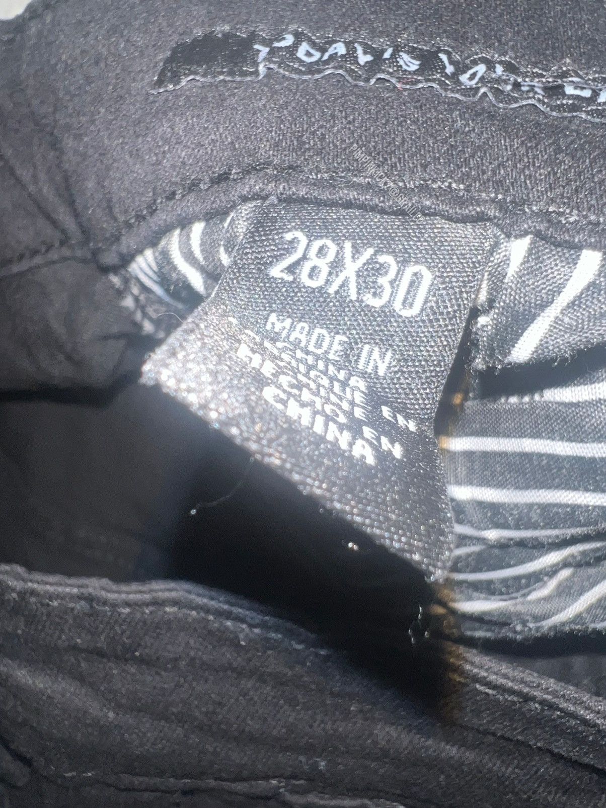Kenneth Cole Mens Kenneth Cole black denim jeans Size US 28 / EU 44 - 5 Thumbnail