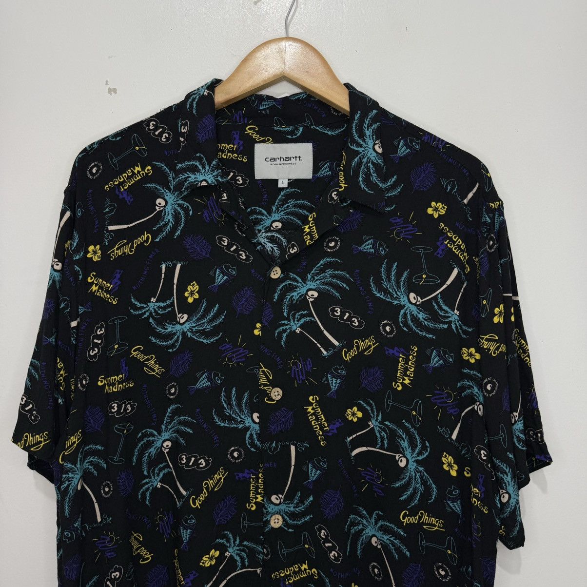 Carhartt Wip Carhartt WIP Mirage Shirt Size US M / EU 48-50 / 2 - 3 Thumbnail