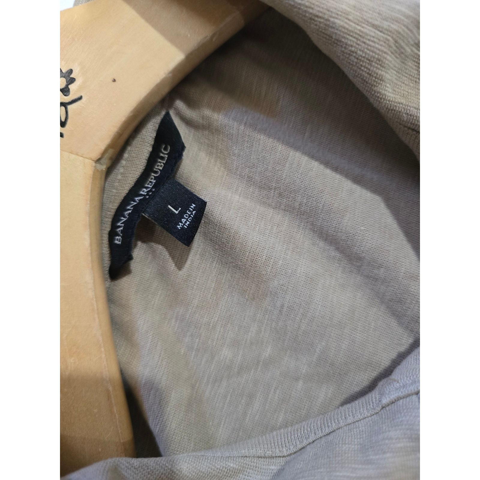 Banana Republic Banana Republic Women’s Brown Sleeveless Polo Top Large Size L / US 10 / IT 46 - 4 Thumbnail