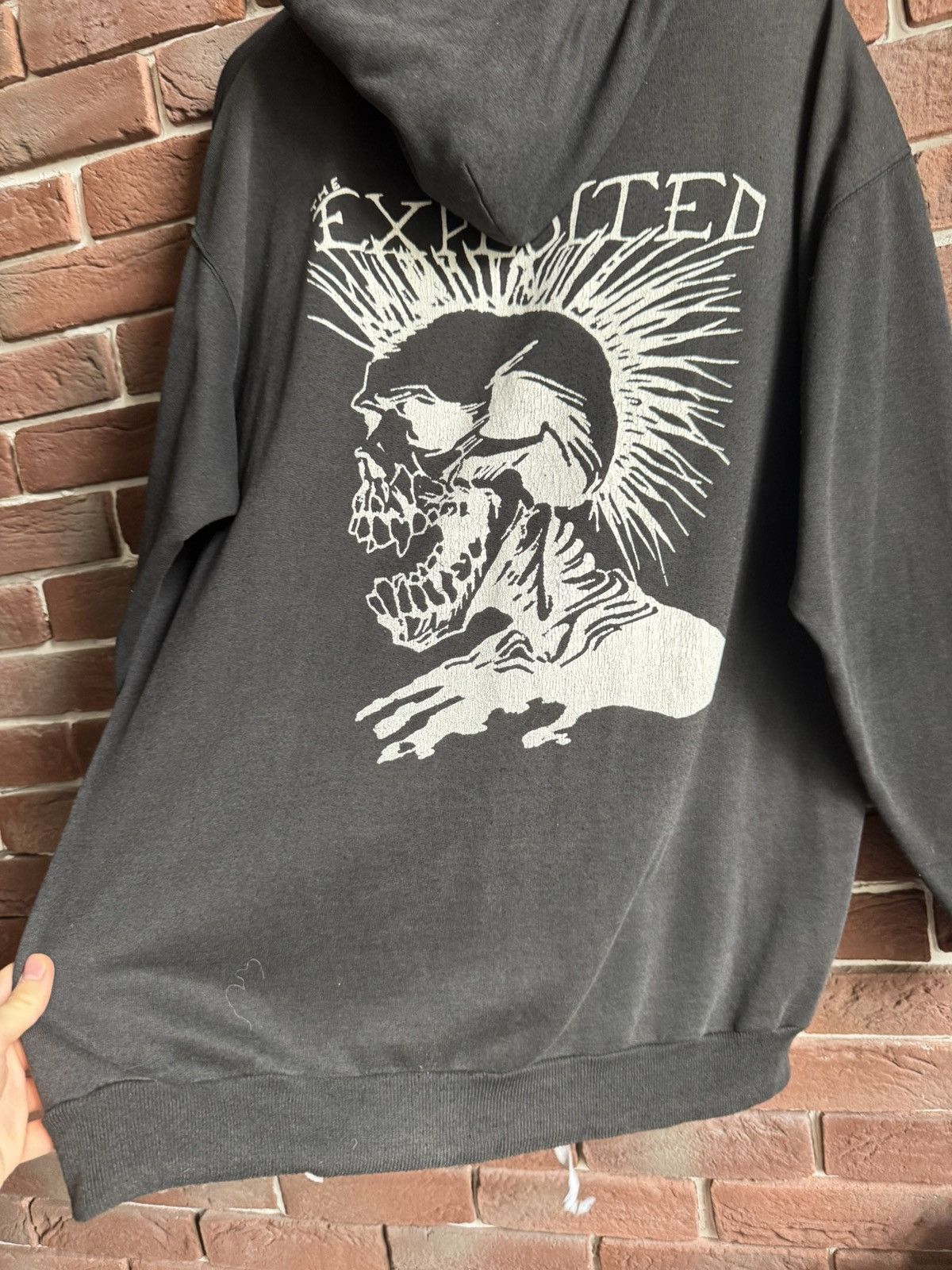 Band Tees Rare Vintage 90s The Exploited Punk Hardcor Band Hoodie xl Size US XL / EU 56 / 4 - 7 Thumbnail