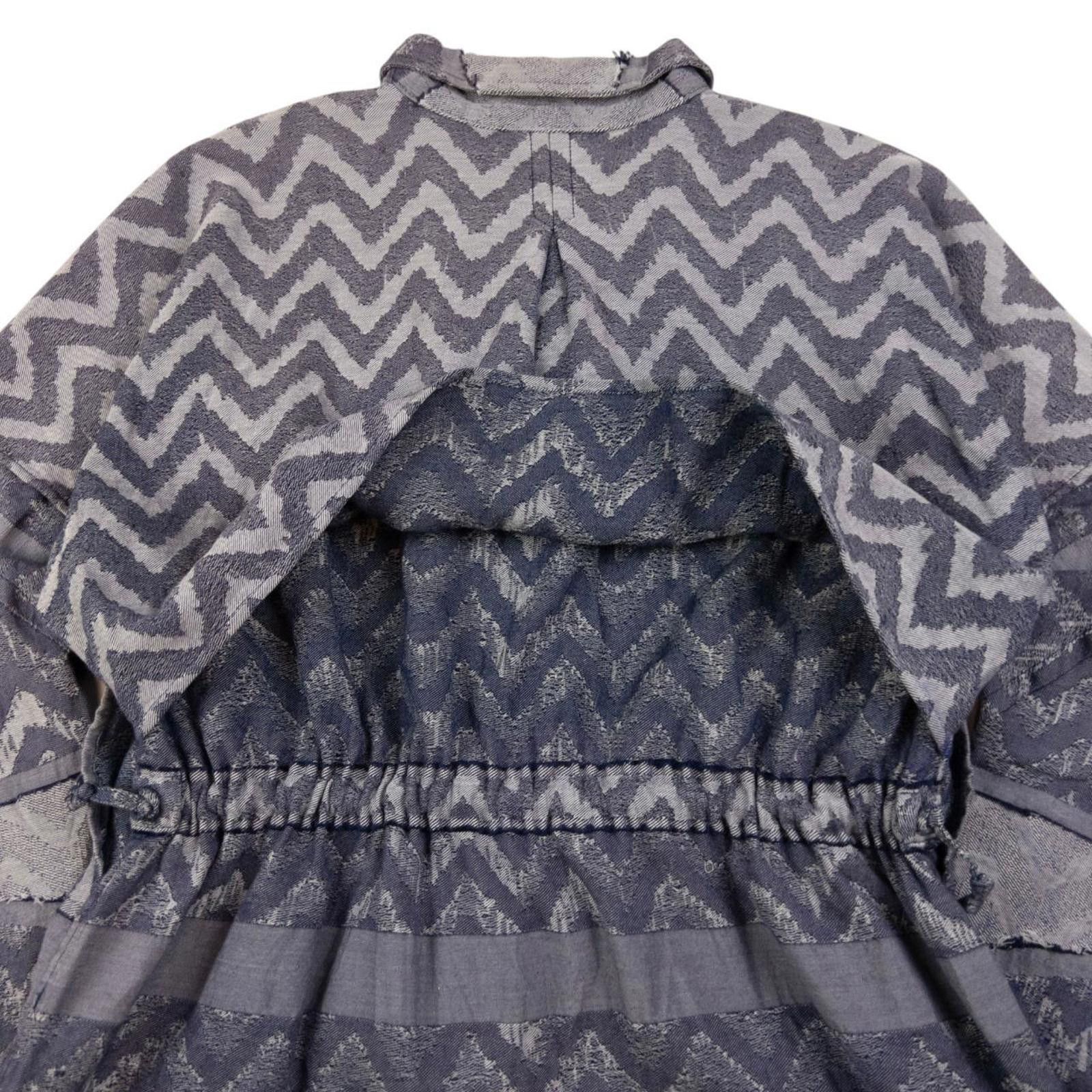 Issey Miyake Vintage A-POC By Issey Miyake Zig Zag Button Jacket Womens L Size US L / EU 52-54 / 3 - 6 Thumbnail