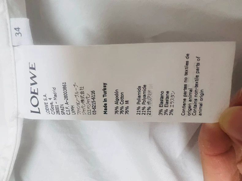 Loewe LOEWE A work shirt Size 4XL / US 24-26 - 5 Thumbnail