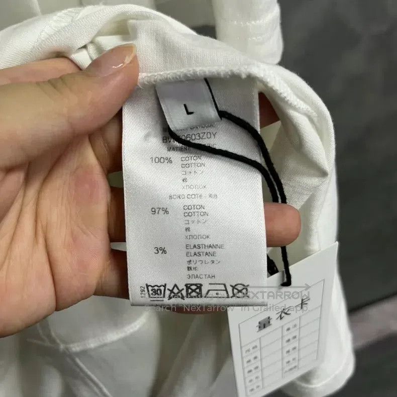 Givenchy Givenchy White Logo Lettering Print Short-Sleeve Loose Size US L / EU 52-54 / 3 - 4 Thumbnail