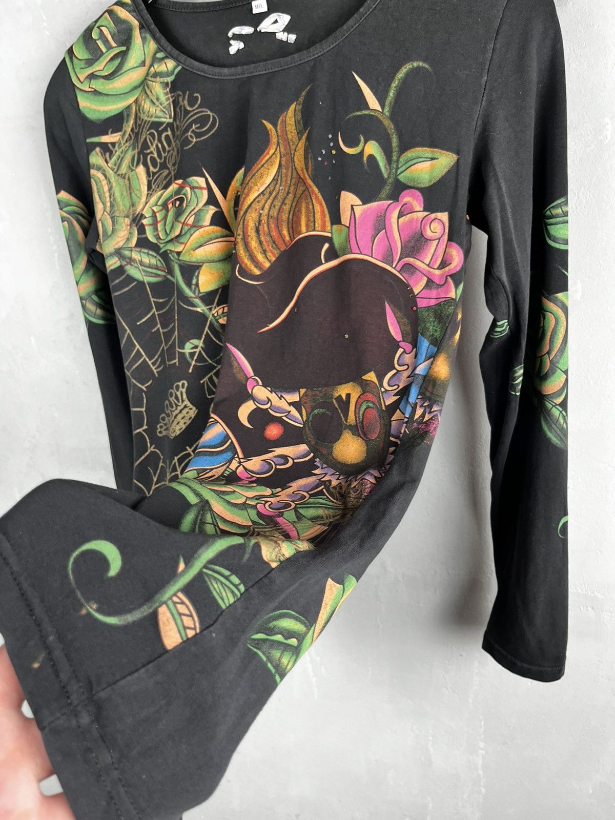 Christian Audigier Christian audigier long sleeve vintage size L Size M / US 6-8 / IT 42-44 - 9 Thumbnail