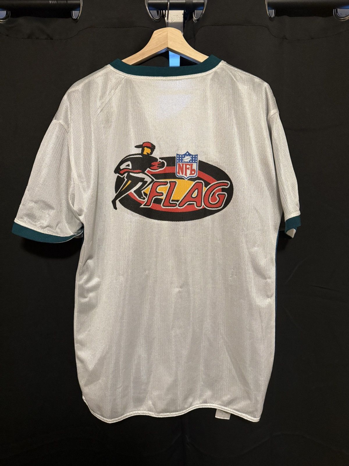 NFL NFL FLAG FOOTBALL EAGLES JERSEY Size US XL / EU 56 / 4 - 5 Thumbnail
