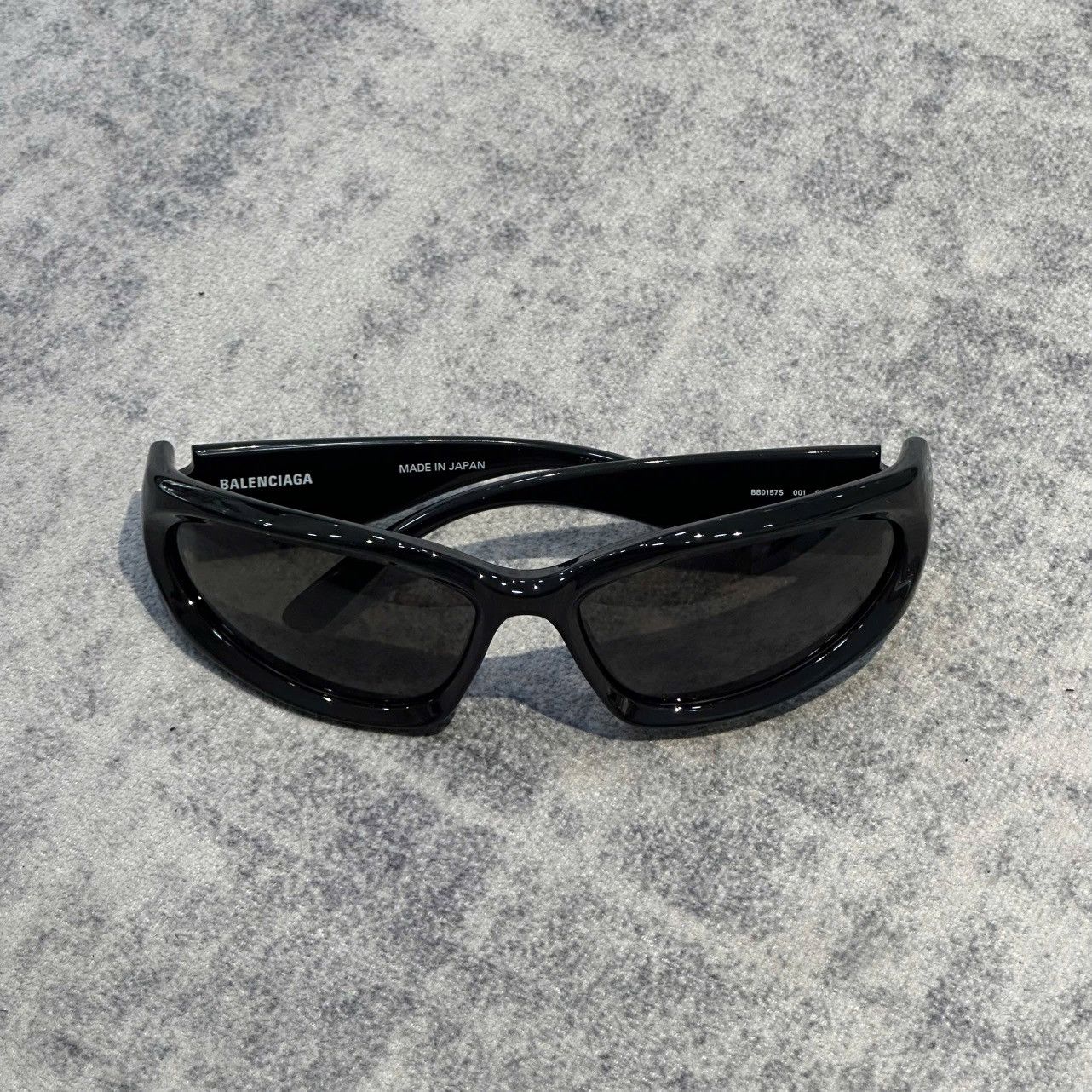 Balenciaga BALENCIAGA BB0157S 001 Sunglasses BLACK Size ONE SIZE - 2 Thumbnail