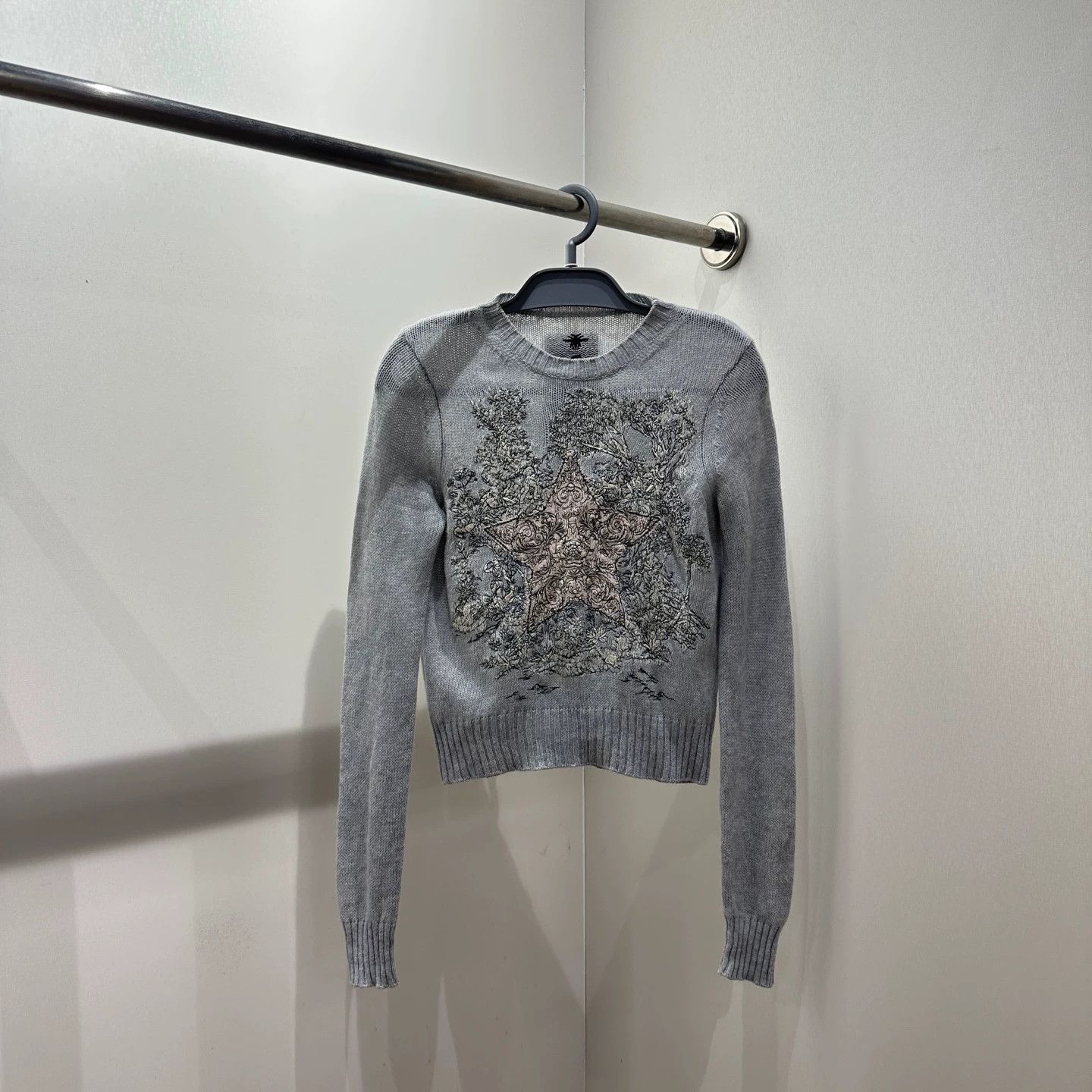 Christian Dior Monsieur Christian Dior mar137 star plant cashmere sweater Size XS / US 0-2 / IT 36-38 - 1 Thumbnail