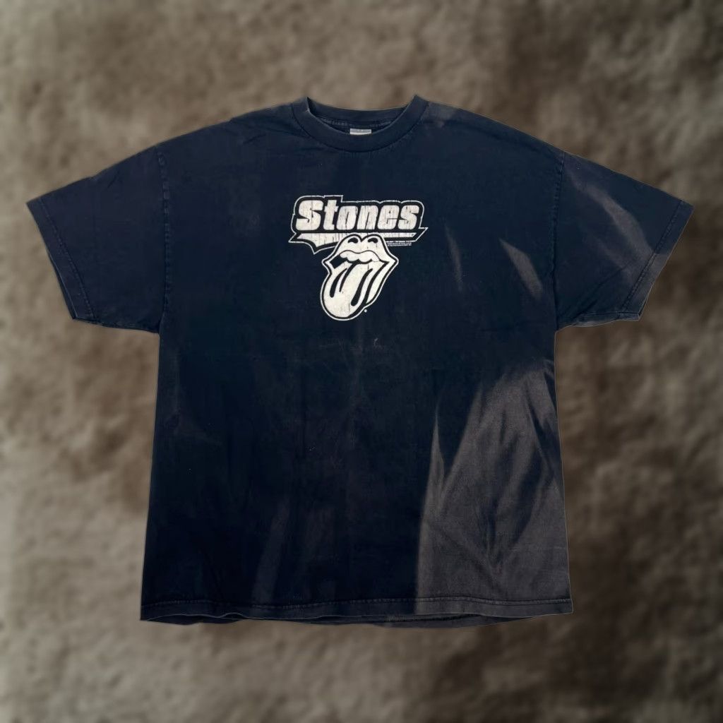 Logo 7 VINTAGE Alstyle Rolling Stones T-Shirt Mens 2XL Black Tongue Logo 2005 Band Shirt Size US XXL / EU 58 / 5 - 1 Thumbnail