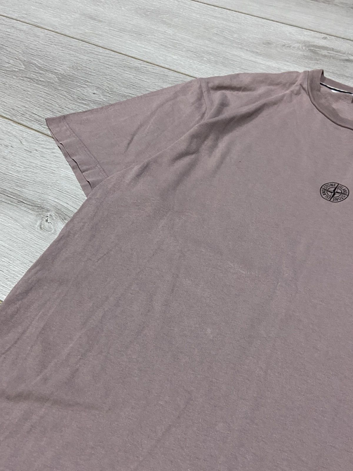 Stone Island Stone Island big logo reflective vintage distressed shirt Size US S / EU 44-46 / 1 - 4 Thumbnail
