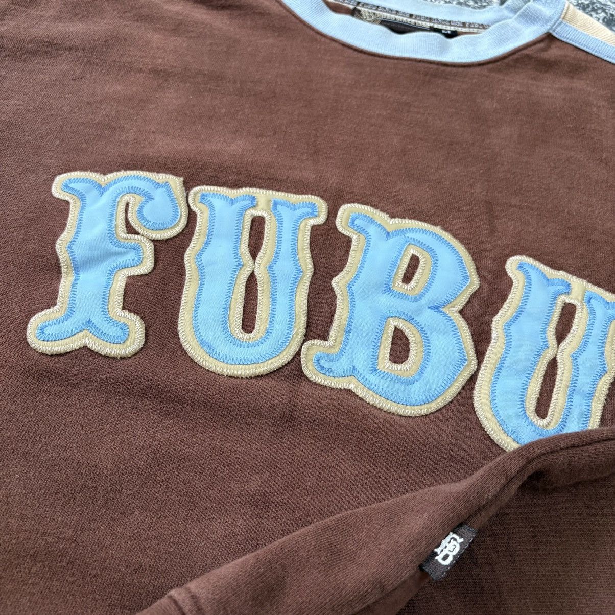 Fubu 🔴 FUBU rare!! Vintage Brown Chocolate Sweater 🔴 Size US M / EU 48-50 / 2 - 4 Thumbnail
