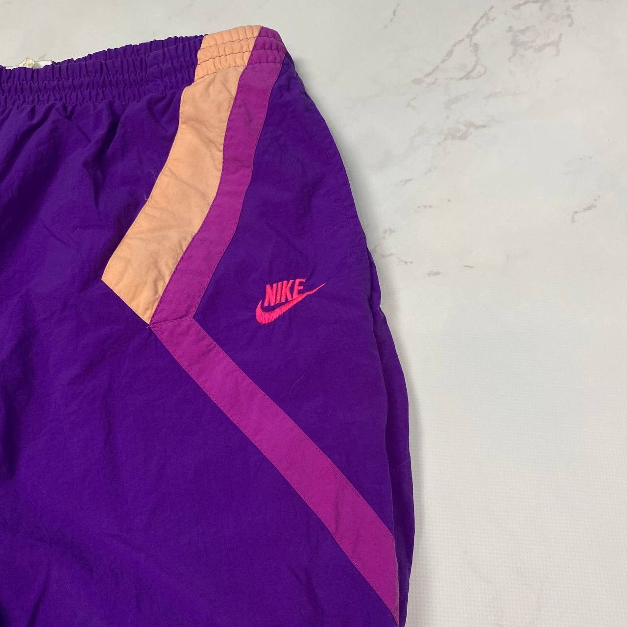 Nike Nike Retro Pink Pants Vintage 90s Track Pants Size US 42 / EU 58 - 10 Thumbnail