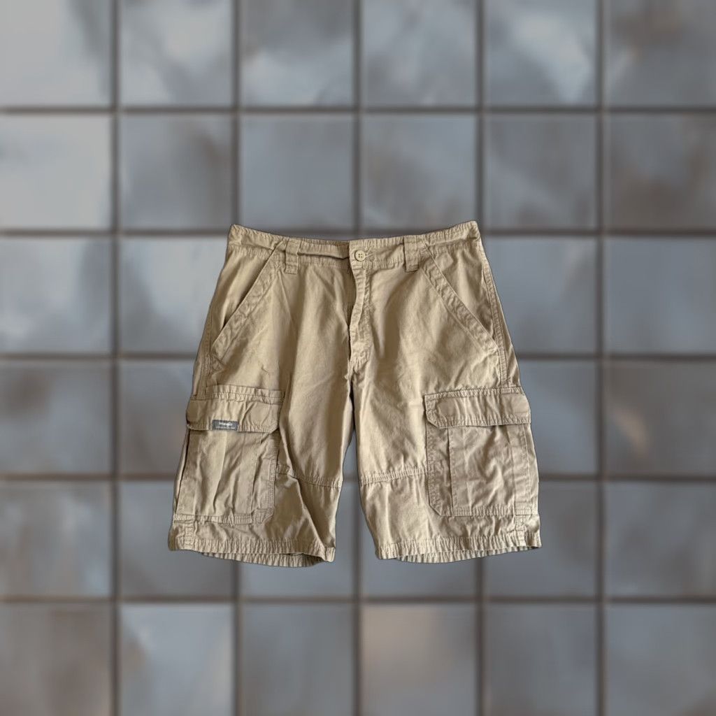 Wrangler VINTAGE Wrangler Cargo Shorts Men 32 Tan Brown Multi Pockets Hip Hop Y2K Mens Size US 32 / EU 48 - 1 Thumbnail