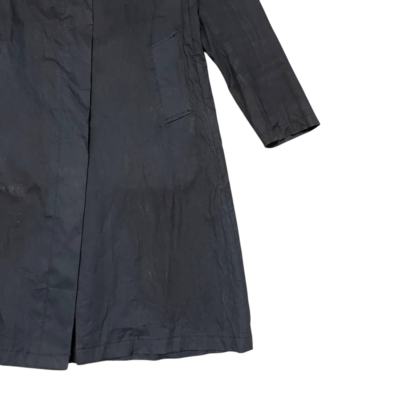 Burberry Vintage Burberry London Waxed Trench Coat Size US S / EU 44-46 / 1 - 4 Thumbnail